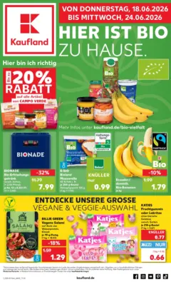 Kaufland Prospekt Bad Aibling ab 18.06.2026 gültig Kaufland Prospekt Bad Aibling ab 18.06.2026 gültig