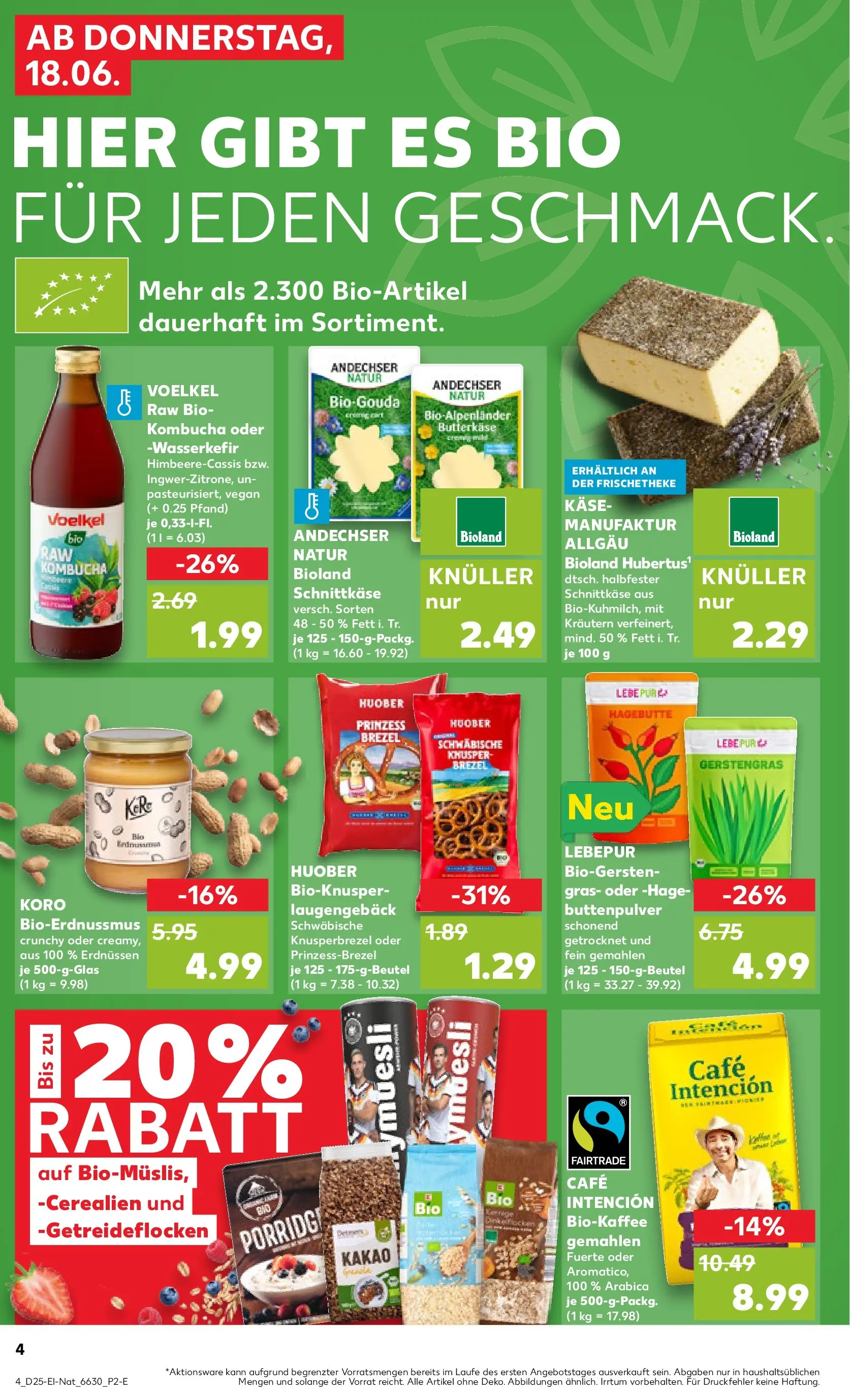Prospekt Kaufland ab 18.06.2026 » Angebote Online zum Blättern | Seite: 4 | Produkte: Käse, Gouda