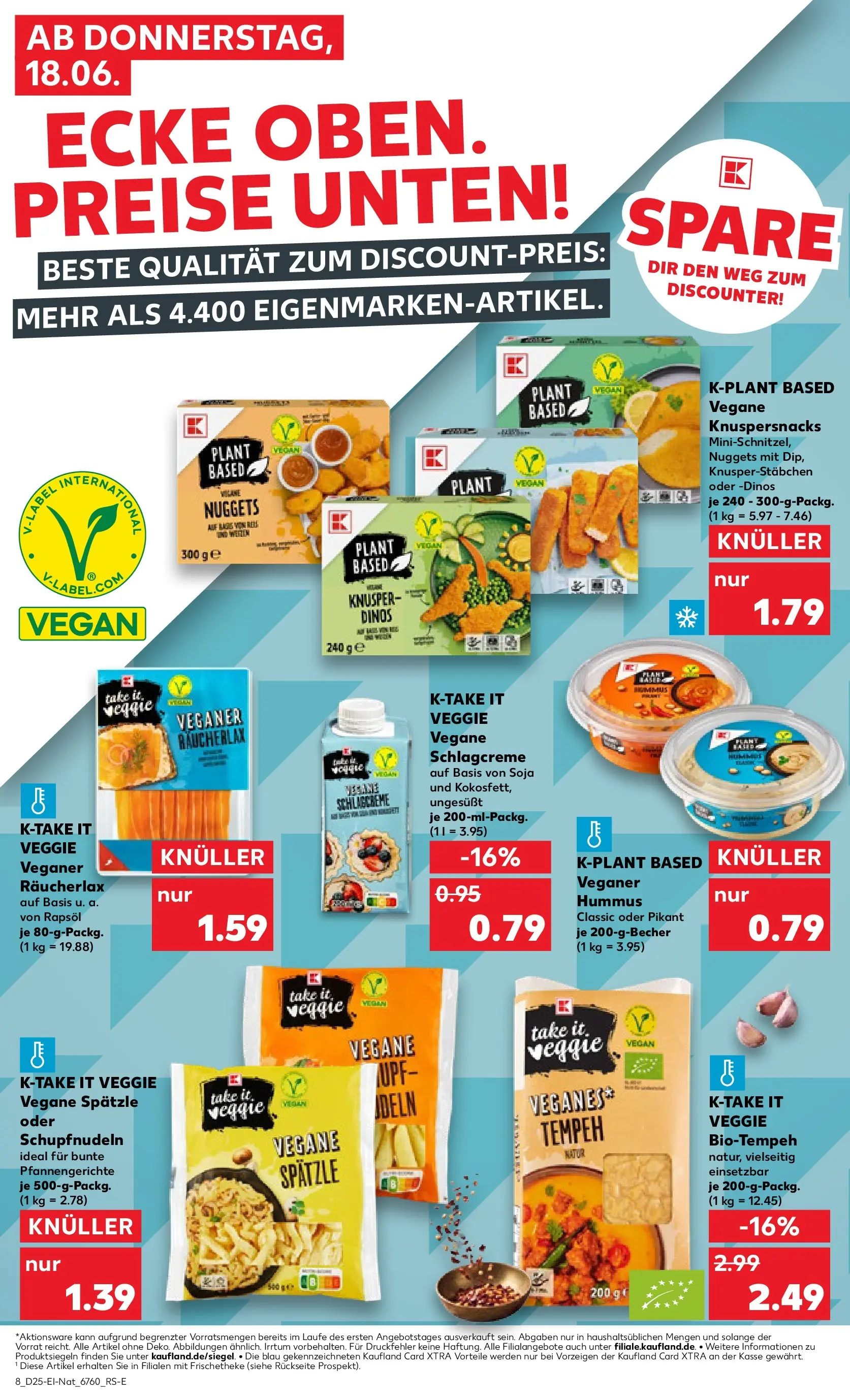 Prospekt Kaufland ab 18.06.2026 » Angebote Online zum Blättern | Seite: 8 | Produkte: Rapsöl