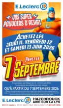 E.Leclerc Tract mag 08 au 14 juin 2026 - au 07.09.2026