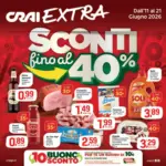 Crai Sconti fino al 40% - al 21.06.2026