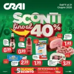 Crai Sconti fino al 40% - al 21.06.2026