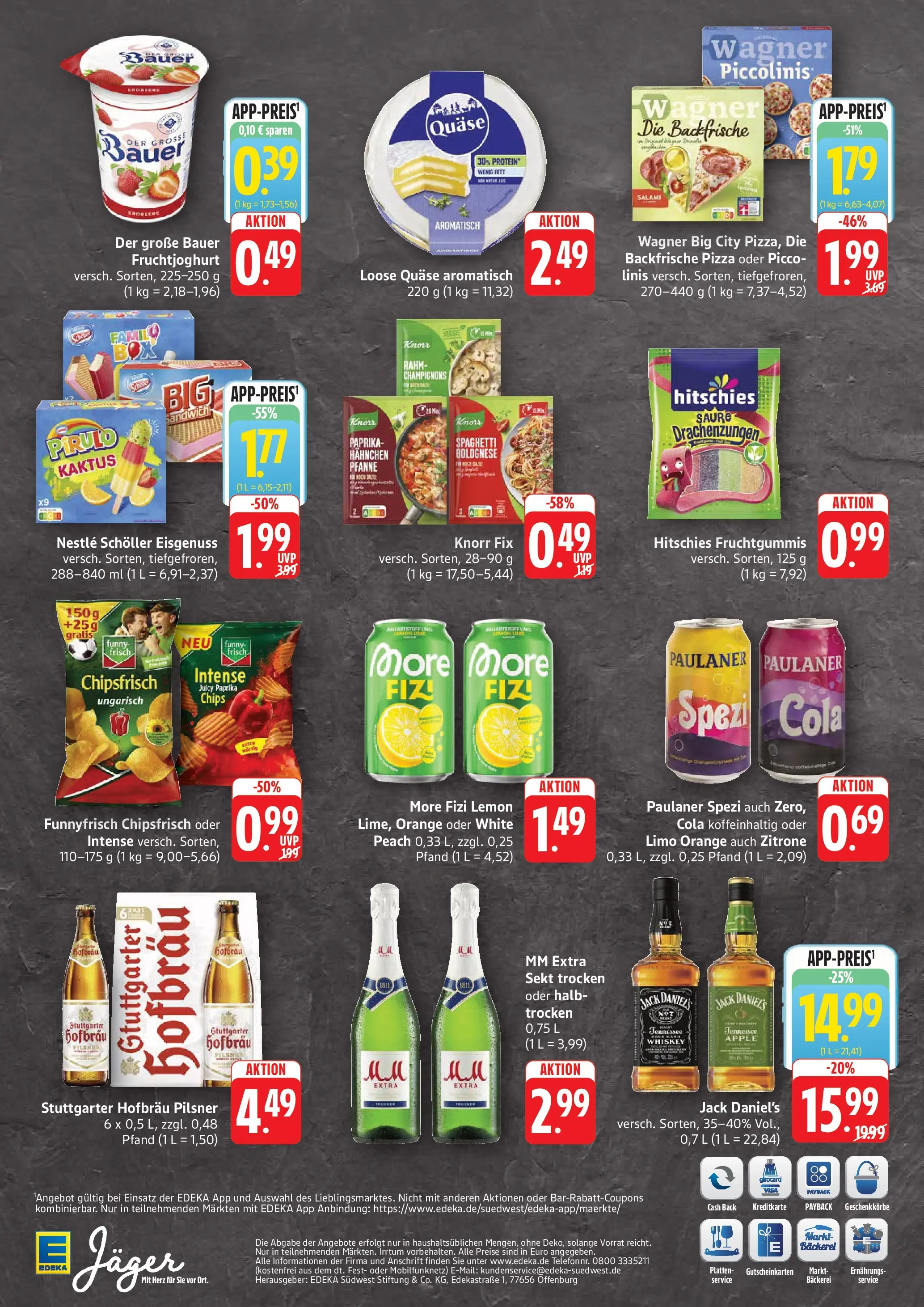 Edeka prospekt Stuttgart-Degerloch (ab 08.06.2026) » Angebote Online | Seite: 2 | Produkte: Sekt, Jack Daniel's, Champignons, Limoncello