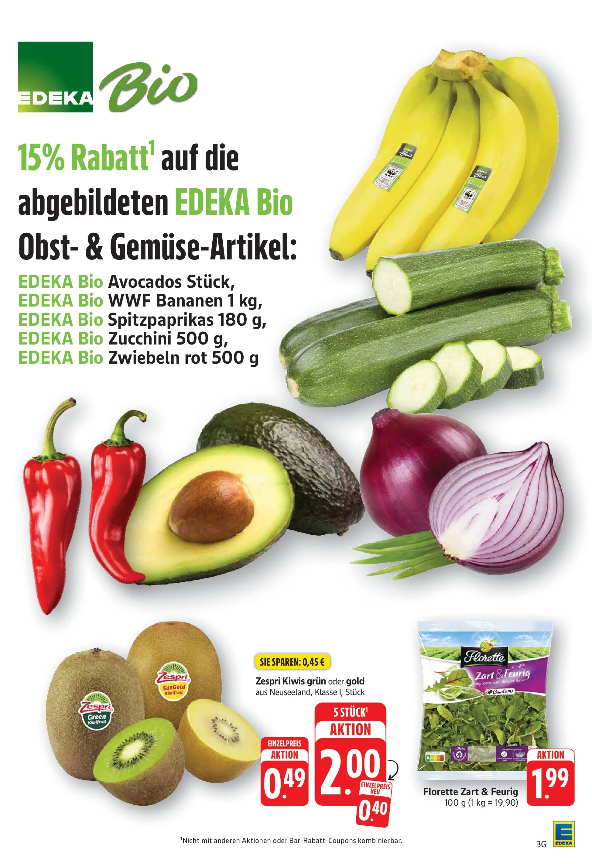 Edeka prospekt Geislingen (ab 08.06.2026) » Angebote Online | Seite: 3 | Produkte: Avocado, Zwiebeln, Obst, Kiwi