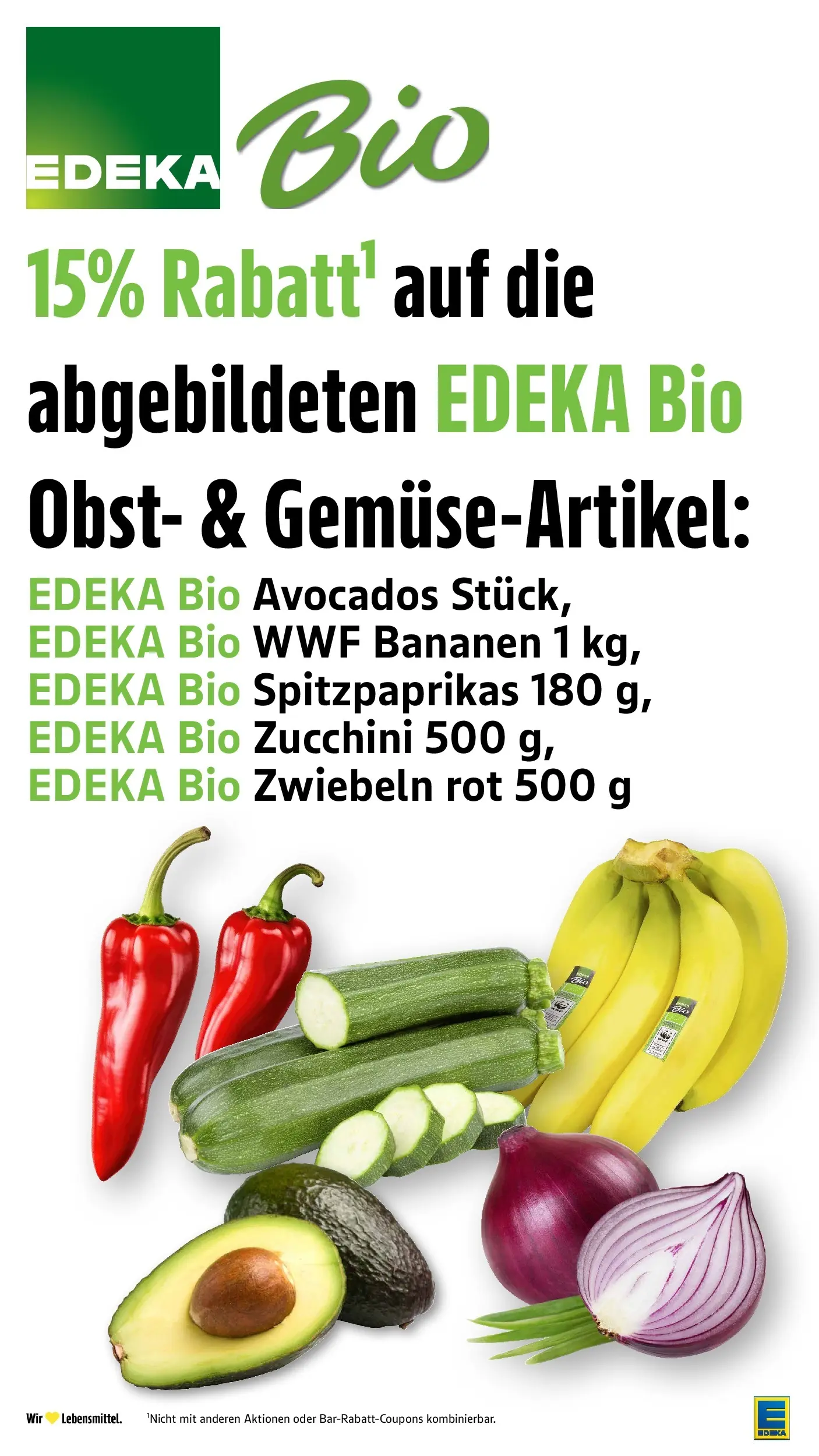 E center Prospekt Heilbronn-Sontheim (ab 07.06.2026) zum Blättern | Seite: 3 | Produkte: Bananen, Zwiebeln, Obst, Zucchini