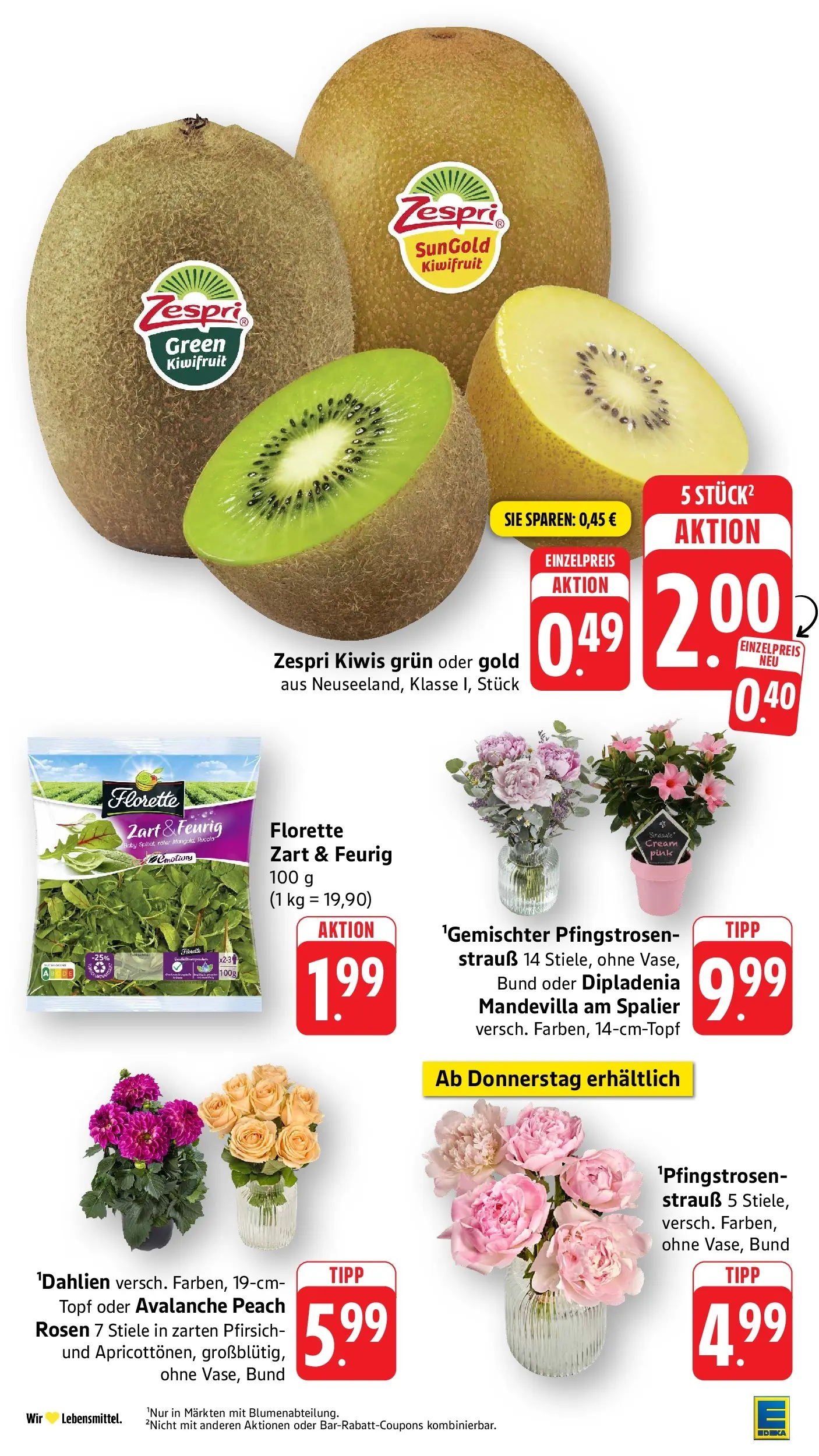 E center Prospekt Heilbronn-Sontheim (ab 07.06.2026) zum Blättern | Seite: 4 | Produkte: Pfirsich