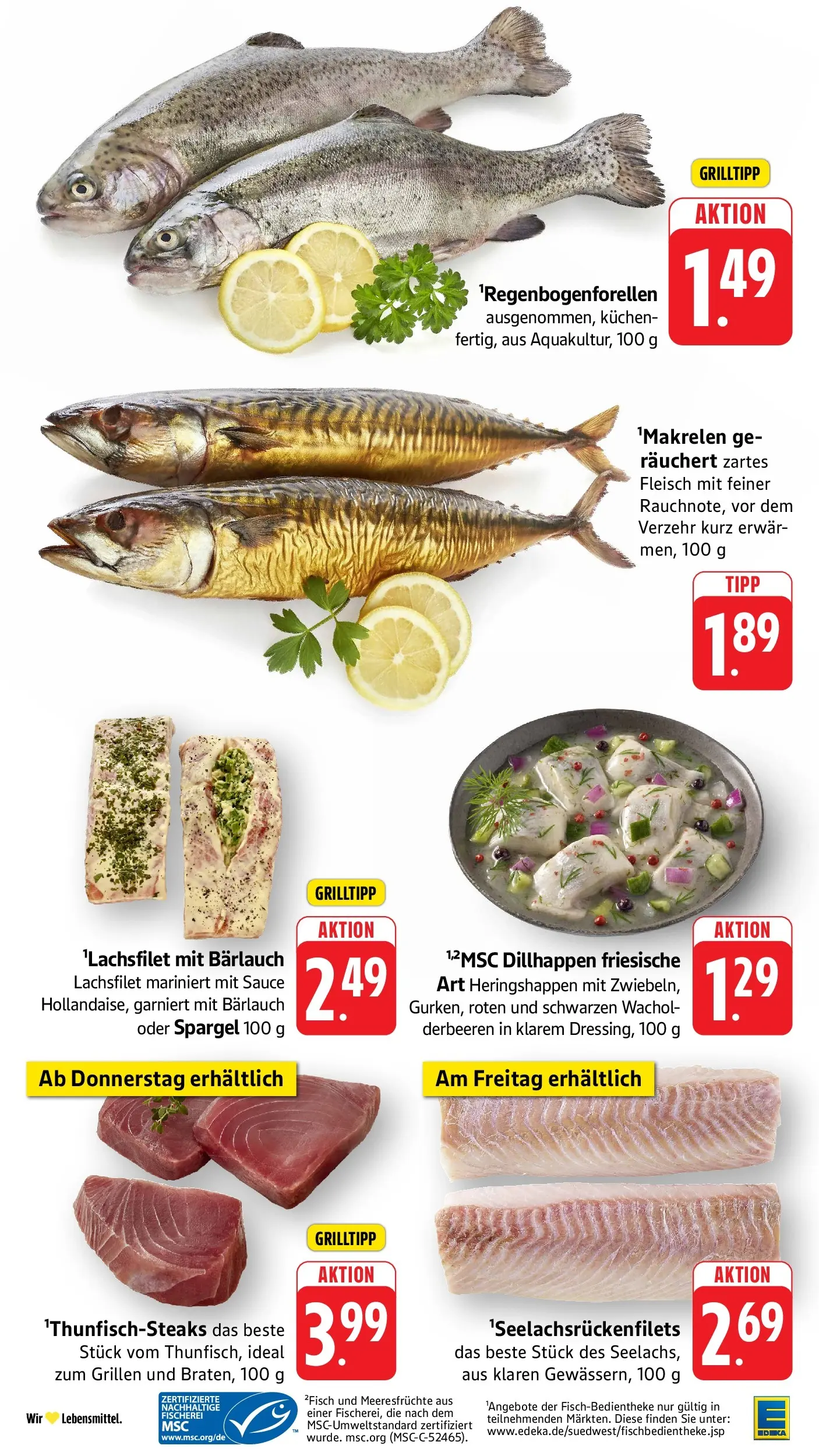E center Prospekt Heilbronn-Sontheim (ab 07.06.2026) zum Blättern | Seite: 13 | Produkte: Spargel, Meeresfrüchte, Kuchen, Fleisch