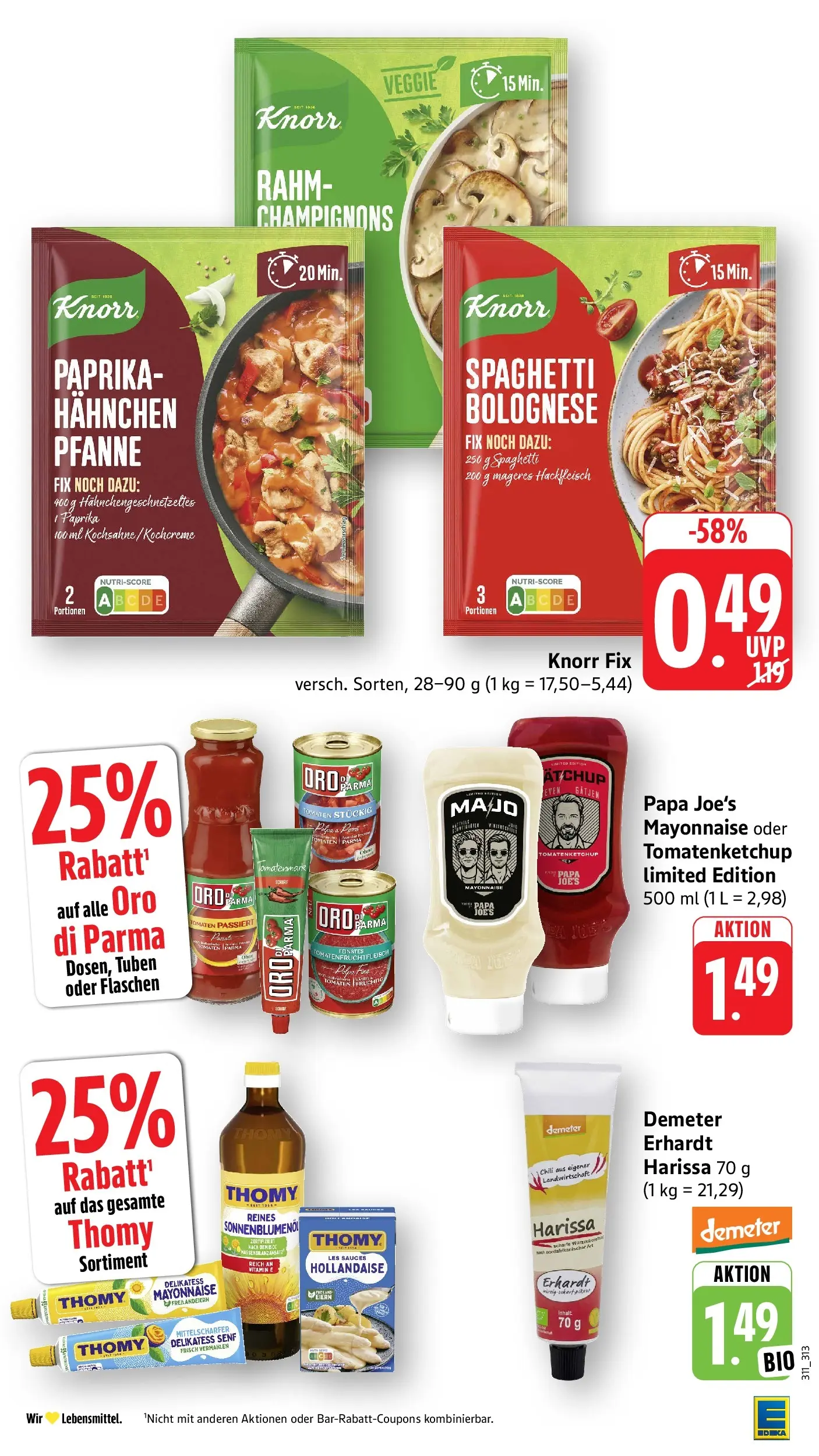 Edeka Prospekt Offenburg (ab 08.06.2026) ยป Angebote Online | Seite: 30 | Produkte: Sonnenblumenol, Knorr, Mayonnaise, Hackfleisch Edeka Prospekt Offenburg (ab 08.06.2026) ยป Angebote Online | Seite: 30 | Produkte: Sonnenblumenol, Knorr, Mayonnaise, Hackfleisch