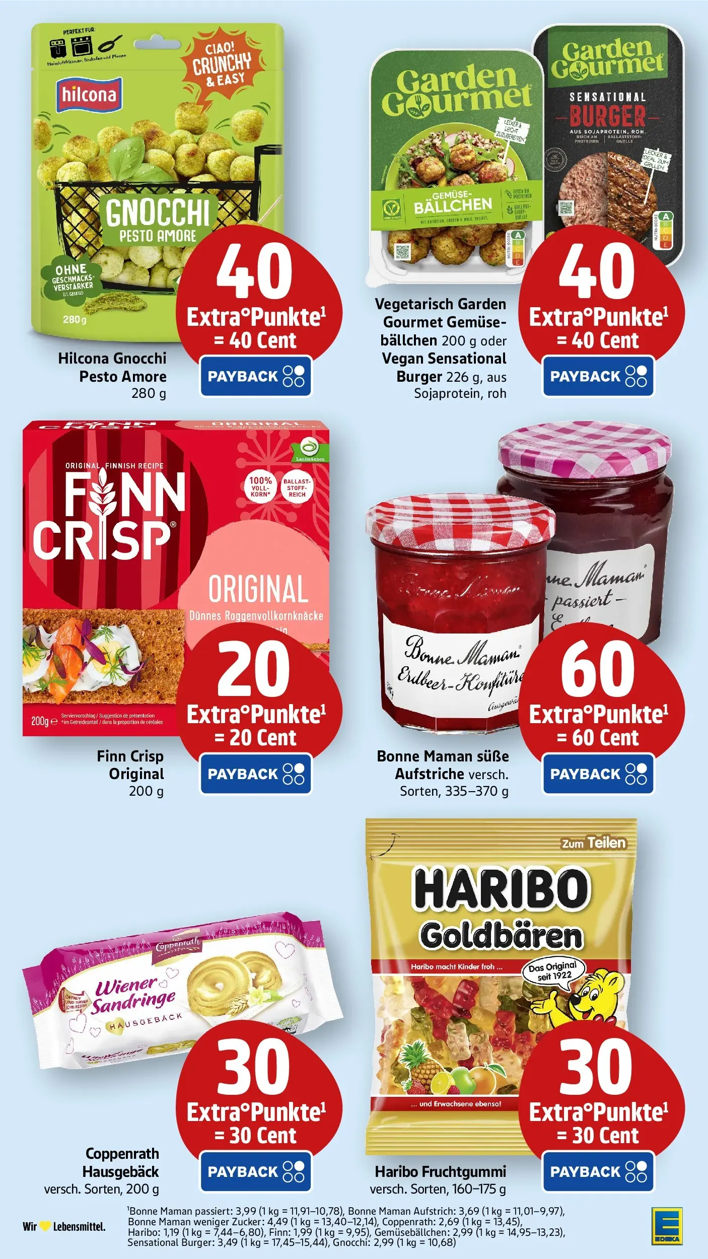 E center Prospekt Heilbronn-Sontheim (ab 07.06.2026) zum Blättern | Seite: 45 | Produkte: Haribo, Burger, Zucker, Verstärker