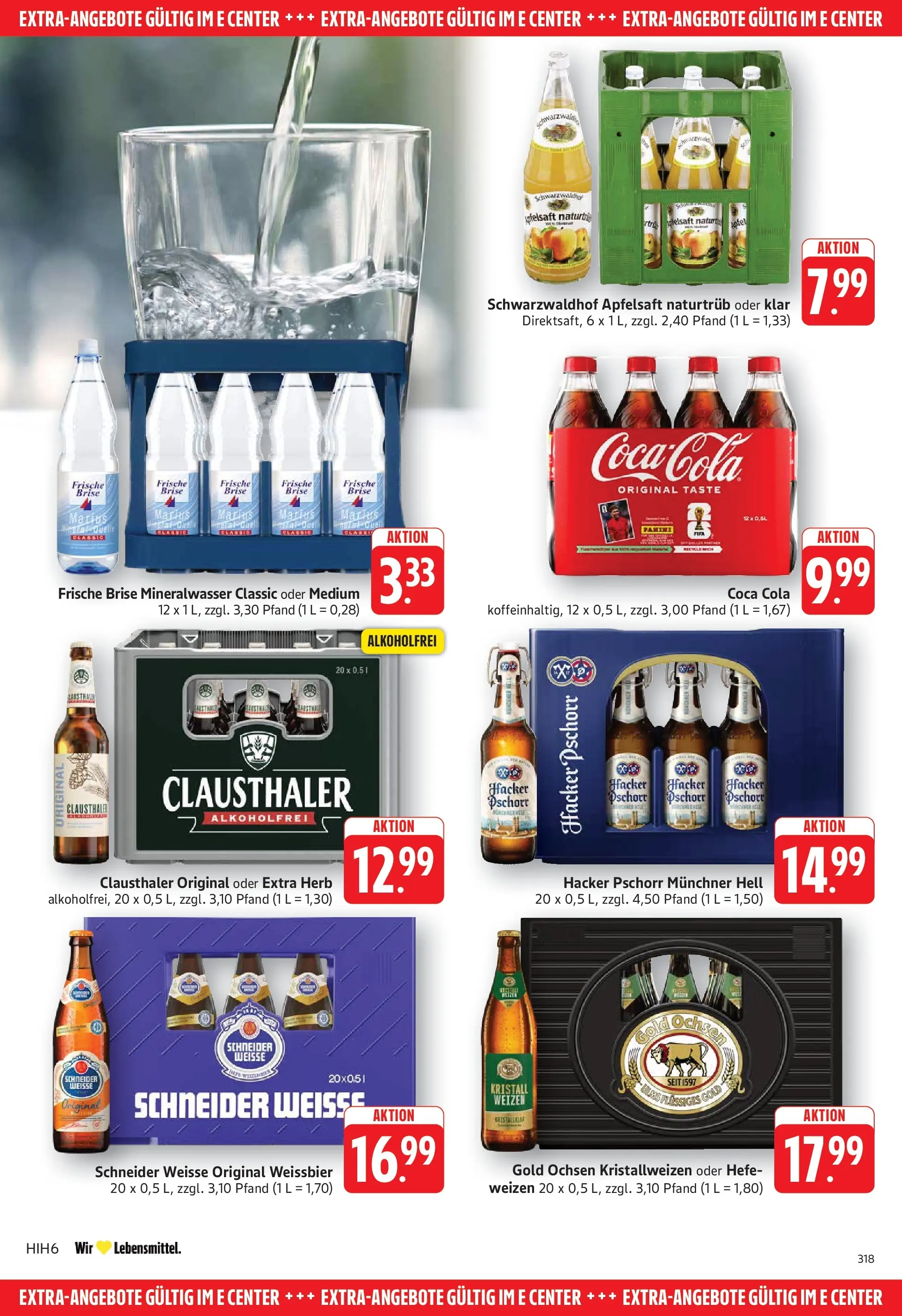Edeka prospekt Göppingen (ab 08.06.2026) » Angebote Online | Seite: 30 | Produkte: Coca cola, Weißbier, Äpfel, Apple