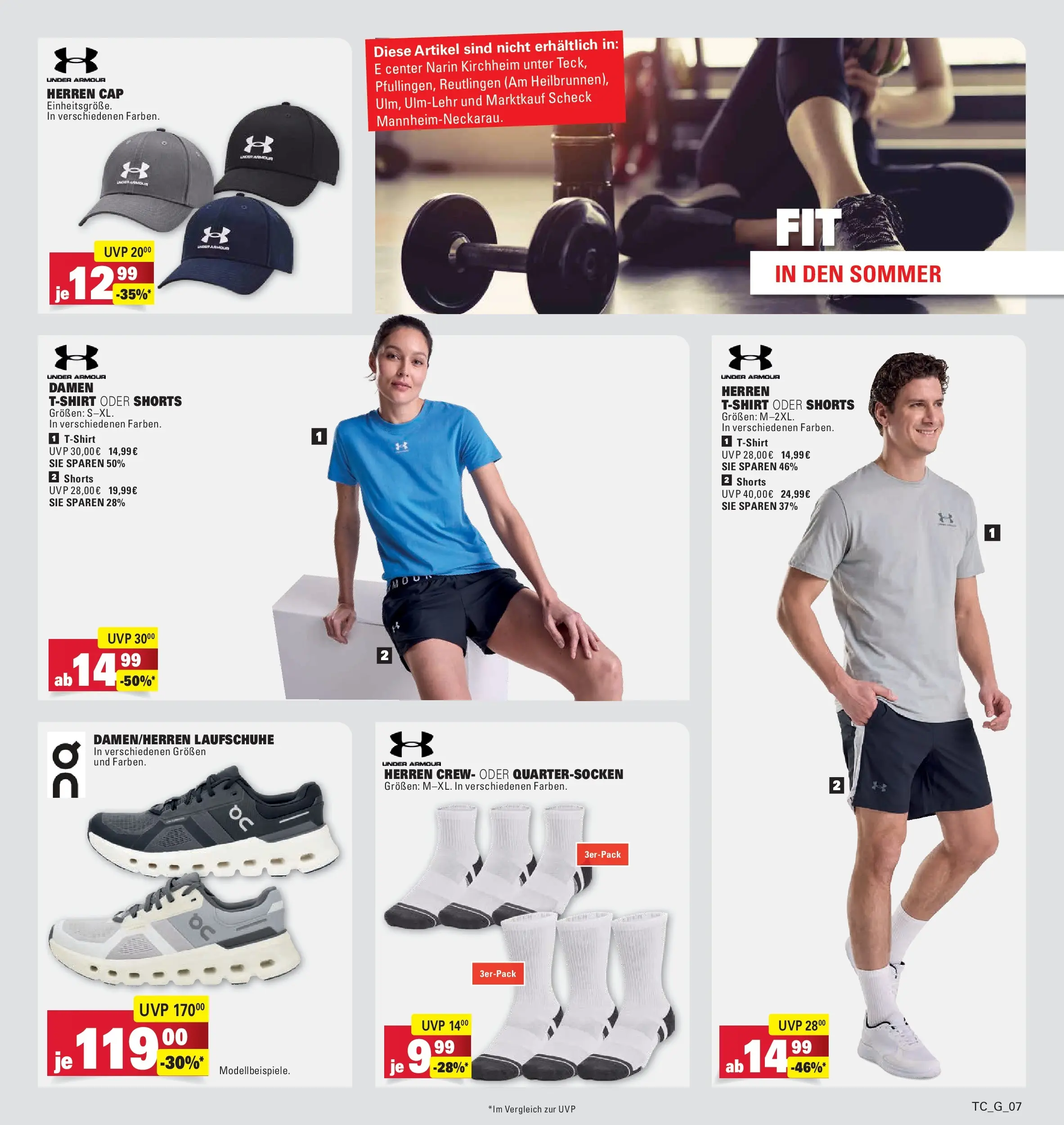 Edeka prospekt Göppingen (ab 08.06.2026) » Angebote Online | Seite: 39 | Produkte: T-Shirt, Laufschuhe