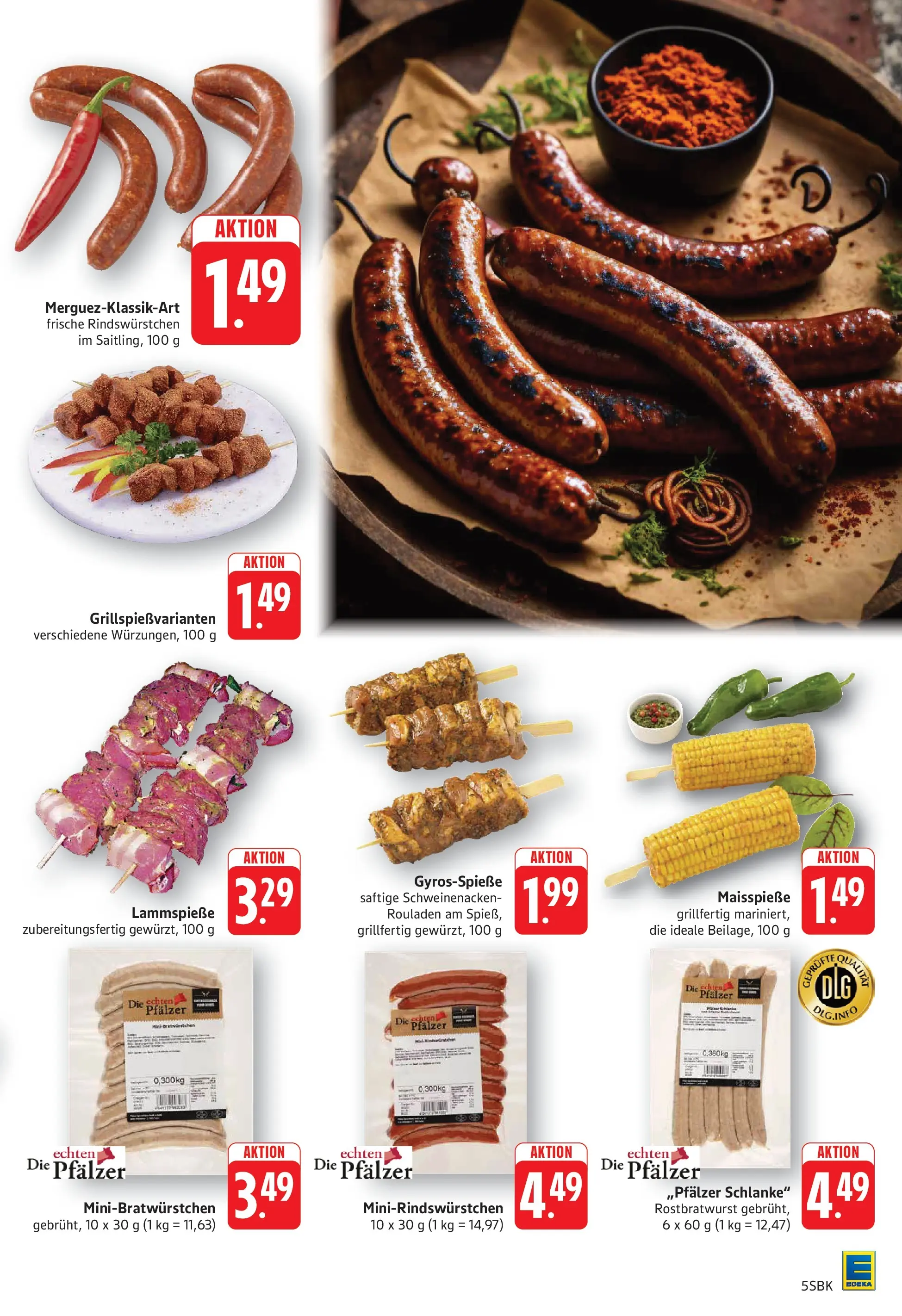 Edeka Prospekt  Bad Bergzabern (ab 08.06.2026) » Angebote Online | Seite: 5 | Produkte: Schweinenacken