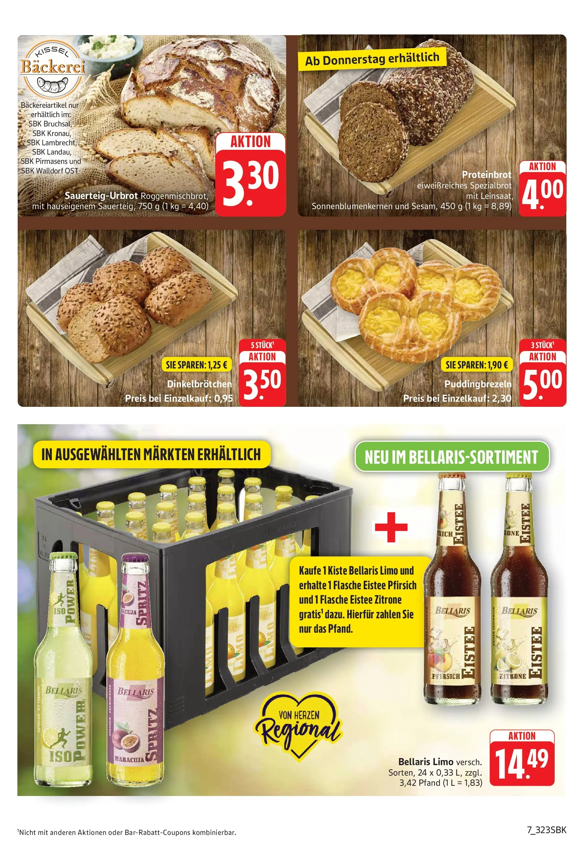 Edeka Prospekt  Bad Bergzabern (ab 08.06.2026) » Angebote Online | Seite: 7 | Produkte: Bäckerei, Zitrone, Pfirsich