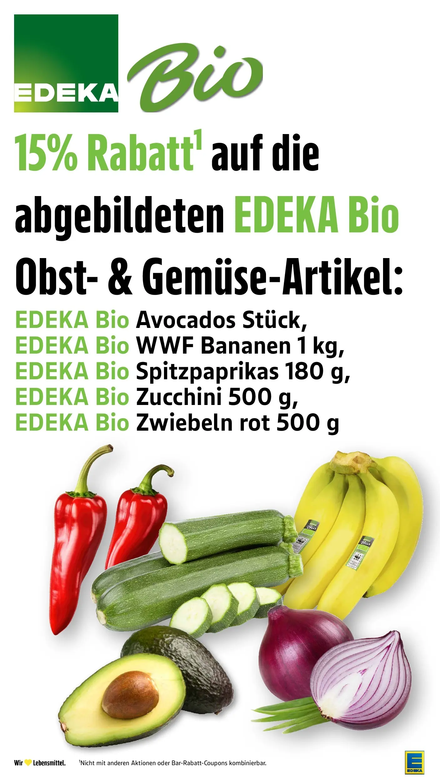 Edeka Prospekt Ditzingen (ab 08.06.2026) » Angebote Online | Seite: 3 | Produkte: Bananen, Zwiebeln, Obst, Zucchini