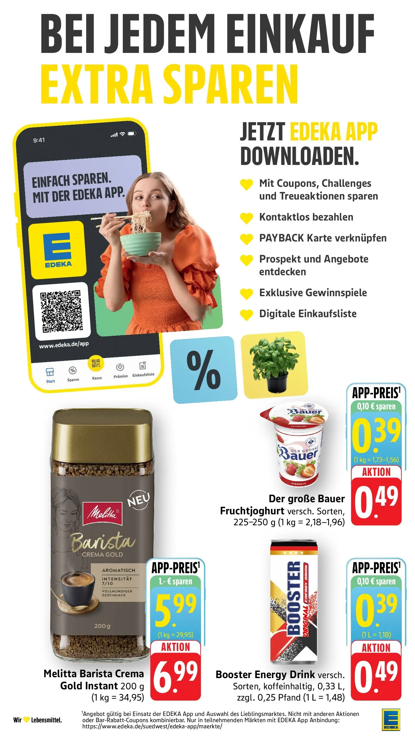 Edeka prospekt Piesport (ab 08.06.2026) » Angebote Online | Seite: 14 | Produkte: Melitta, Energy, Fruchtjoghurt