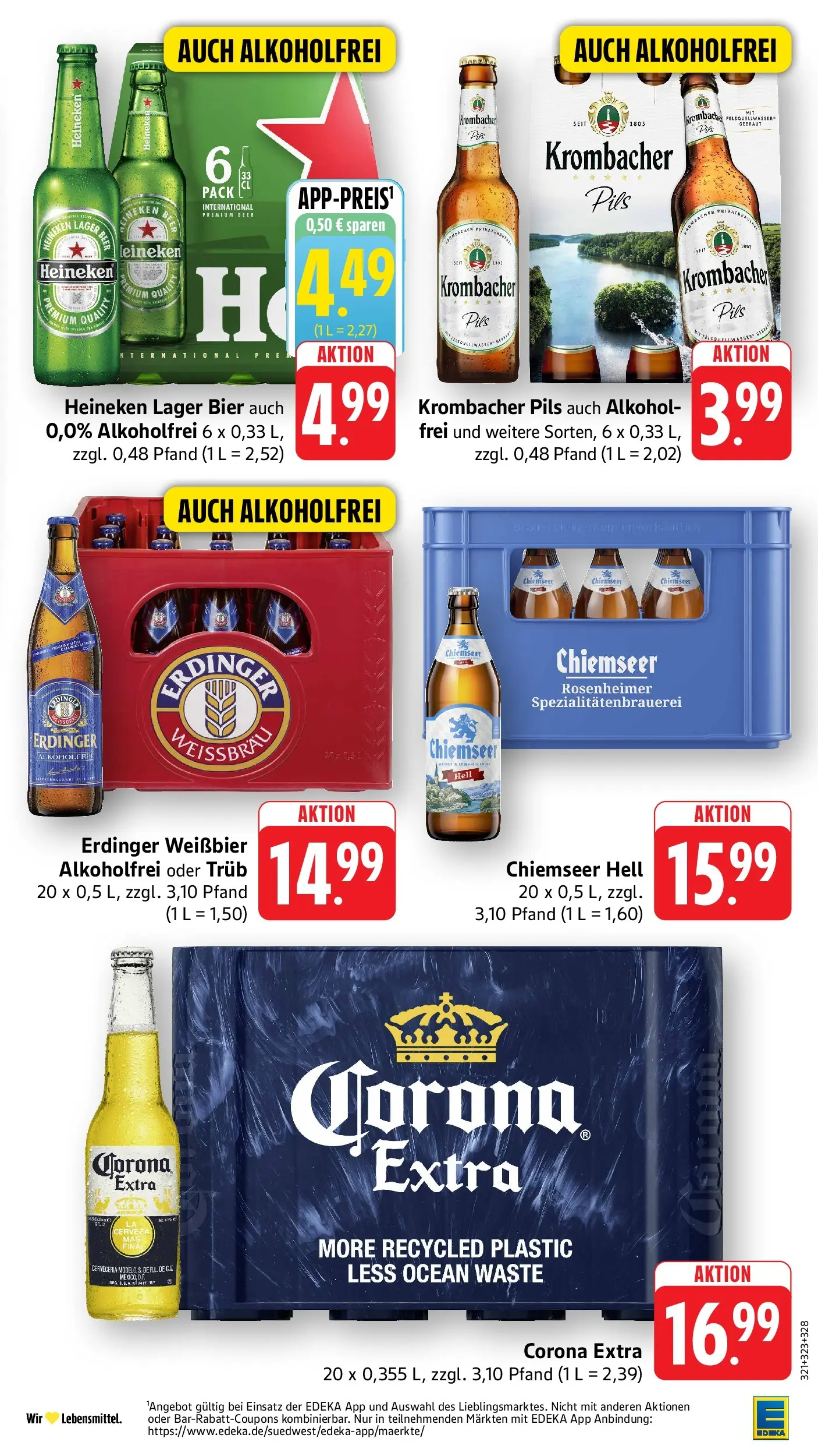 Edeka prospekt Piesport (ab 08.06.2026) » Angebote Online | Seite: 37 | Produkte: Erdinger, Bier, Weißbier, Pils