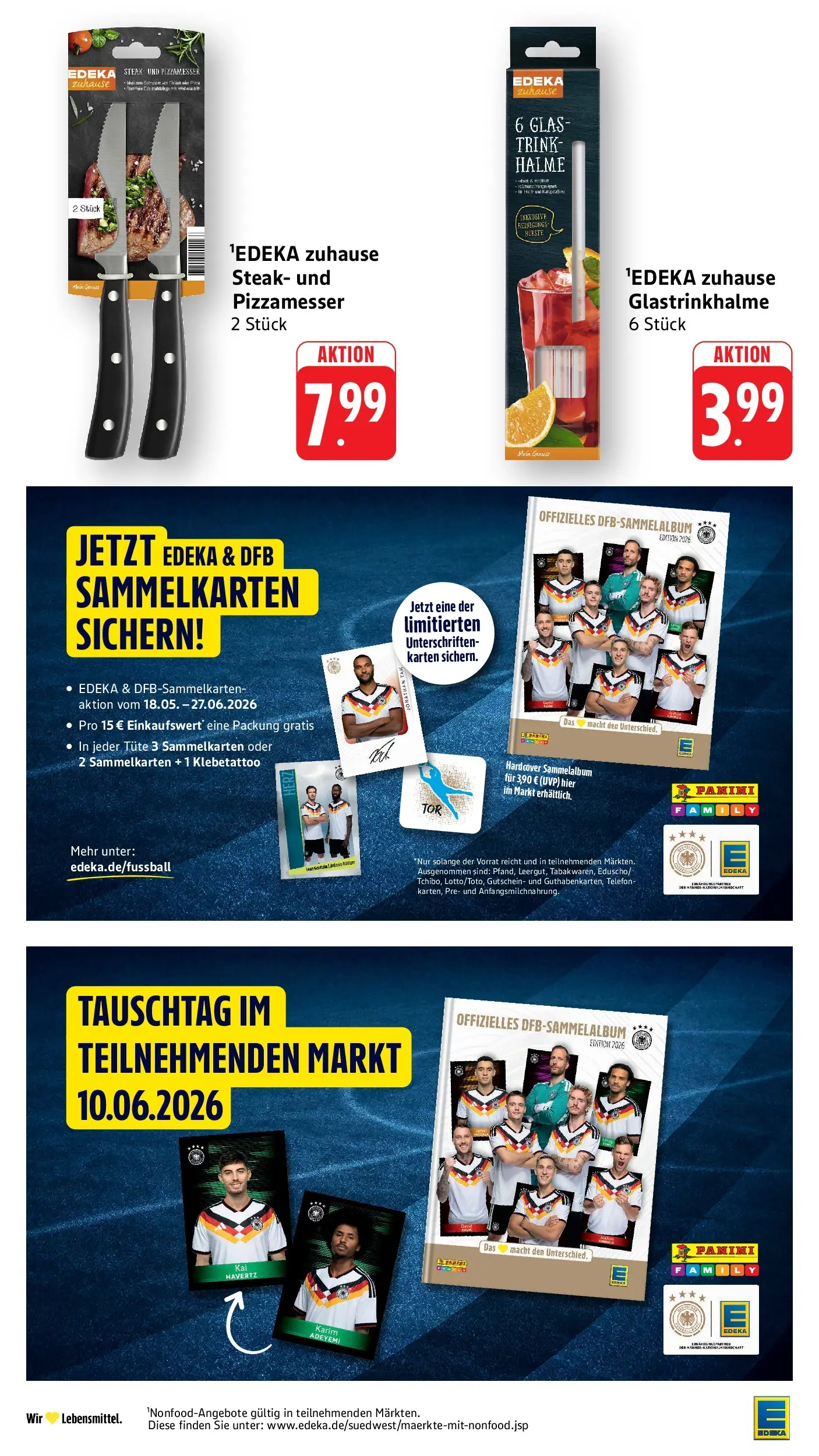 Edeka Prospekt Ditzingen (ab 08.06.2026) » Angebote Online | Seite: 39 | Produkte: Steak, Telefon