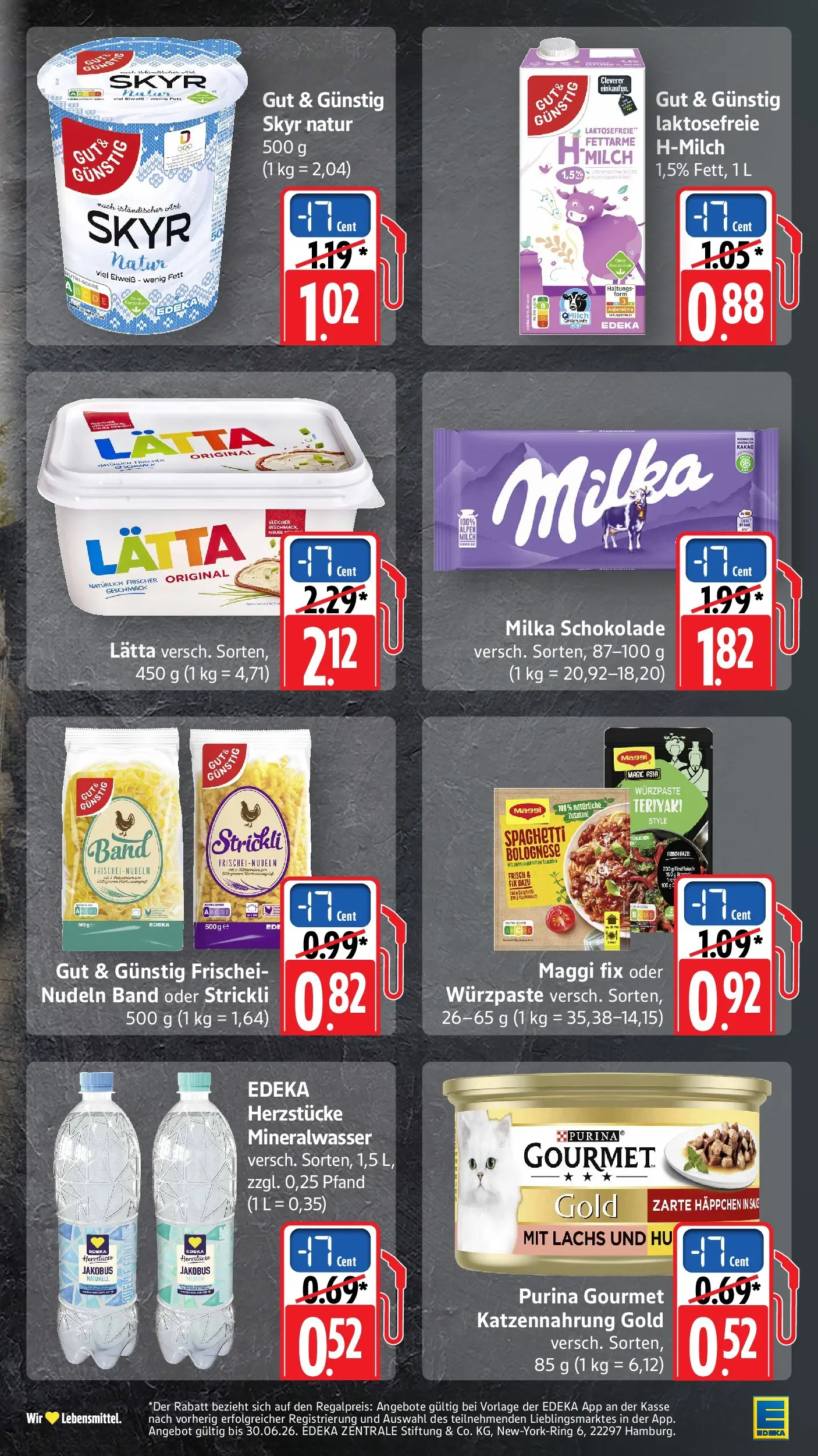 Marktkauf Prospekt Wörth Am Rhein (ab 08.06.2026) » Angebote ab Montag | Seite: 75 | Produkte: Milka, Mineralwasser, Lachs, Nudeln Marktkauf Prospekt Wörth Am Rhein (ab 08.06.2026) » Angebote online | Seite: 75 | Produkte: Milka, Mineralwasser, Lachs, Nudeln