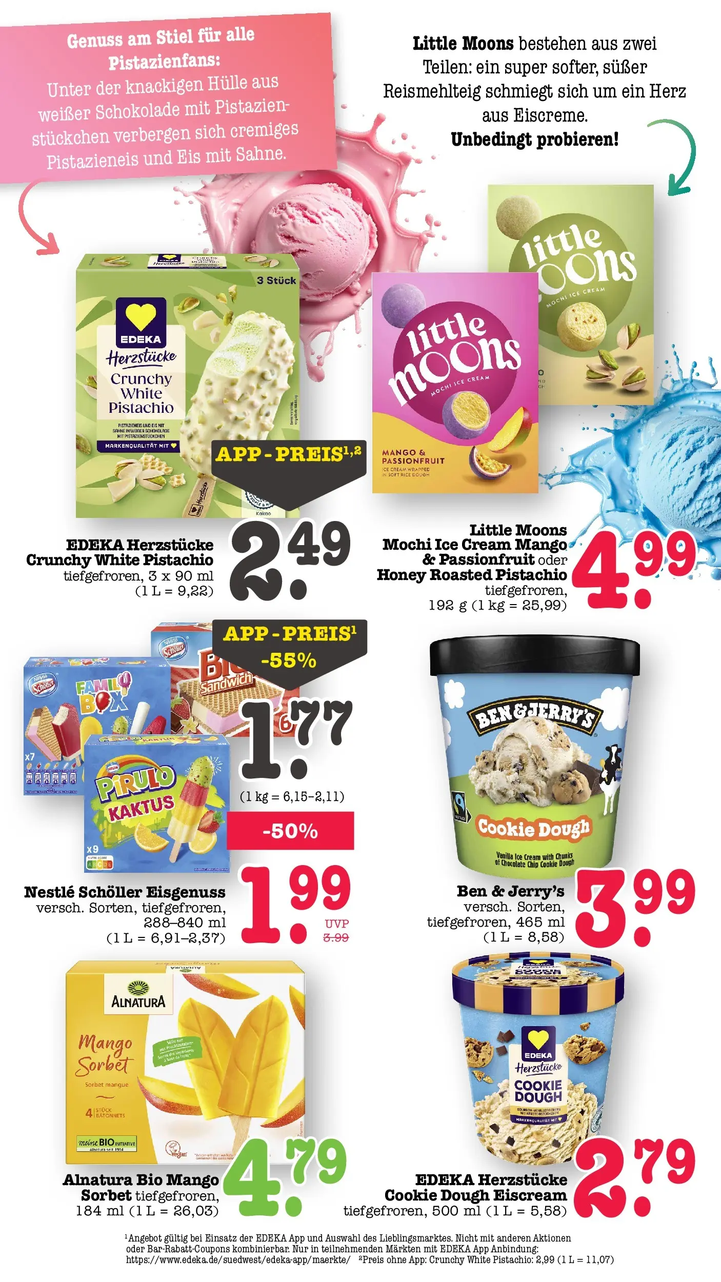Marktkauf Prospekt Wörth Am Rhein (ab 08.06.2026) » Angebote ab Montag | Seite: 29 | Produkte: Pistazien, Mango, Sahne, Eis Marktkauf Prospekt Wörth Am Rhein (ab 08.06.2026) » Angebote online | Seite: 29 | Produkte: Pistazien, Mango, Sahne, Eis