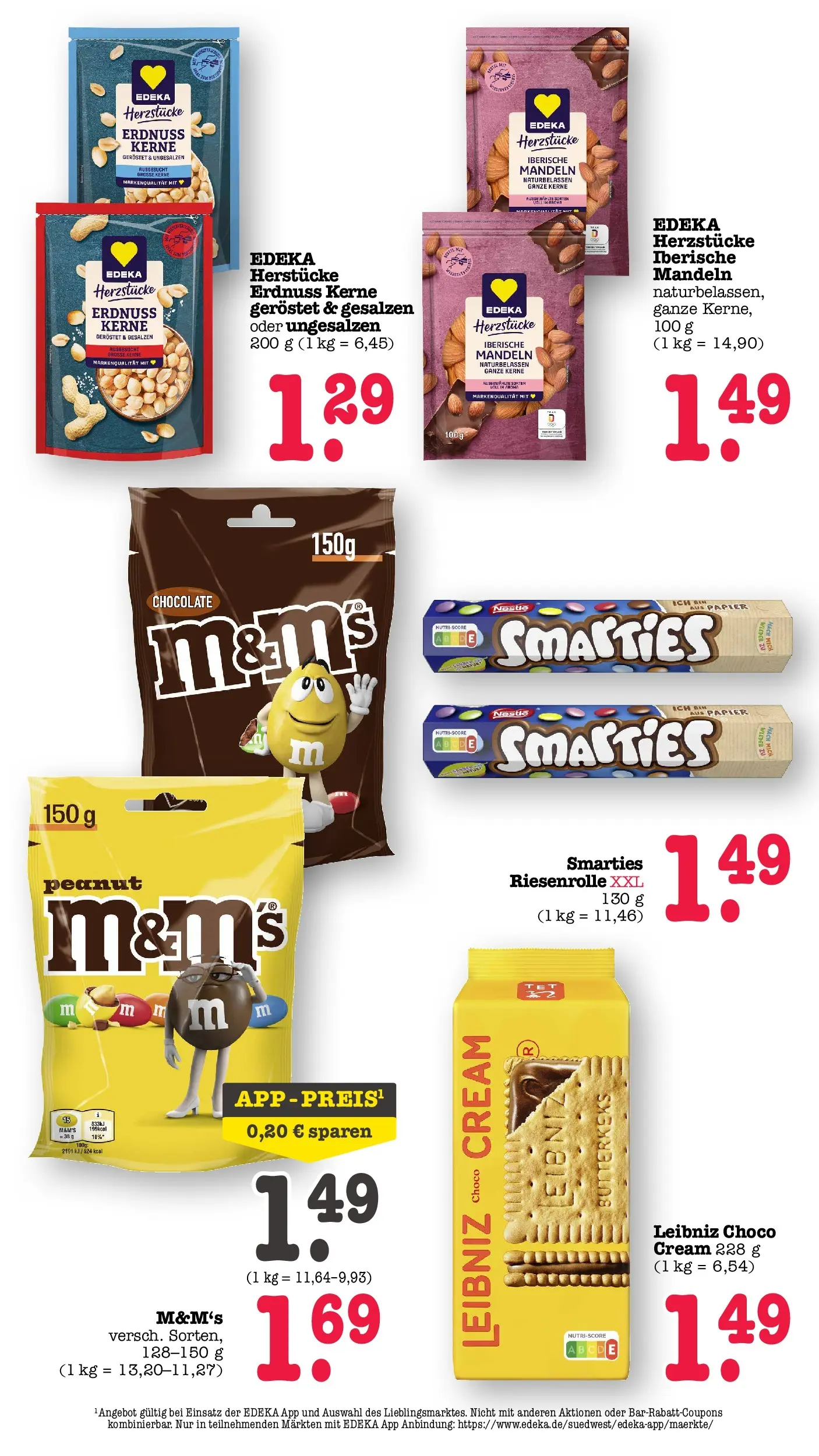 Marktkauf Prospekt Wörth Am Rhein (ab 08.06.2026) » Angebote ab Montag | Seite: 37 | Produkte: Smarties, Mandeln, M&M's Marktkauf Prospekt Wörth Am Rhein (ab 08.06.2026) » Angebote online | Seite: 37 | Produkte: Smarties, Mandeln, M&M's