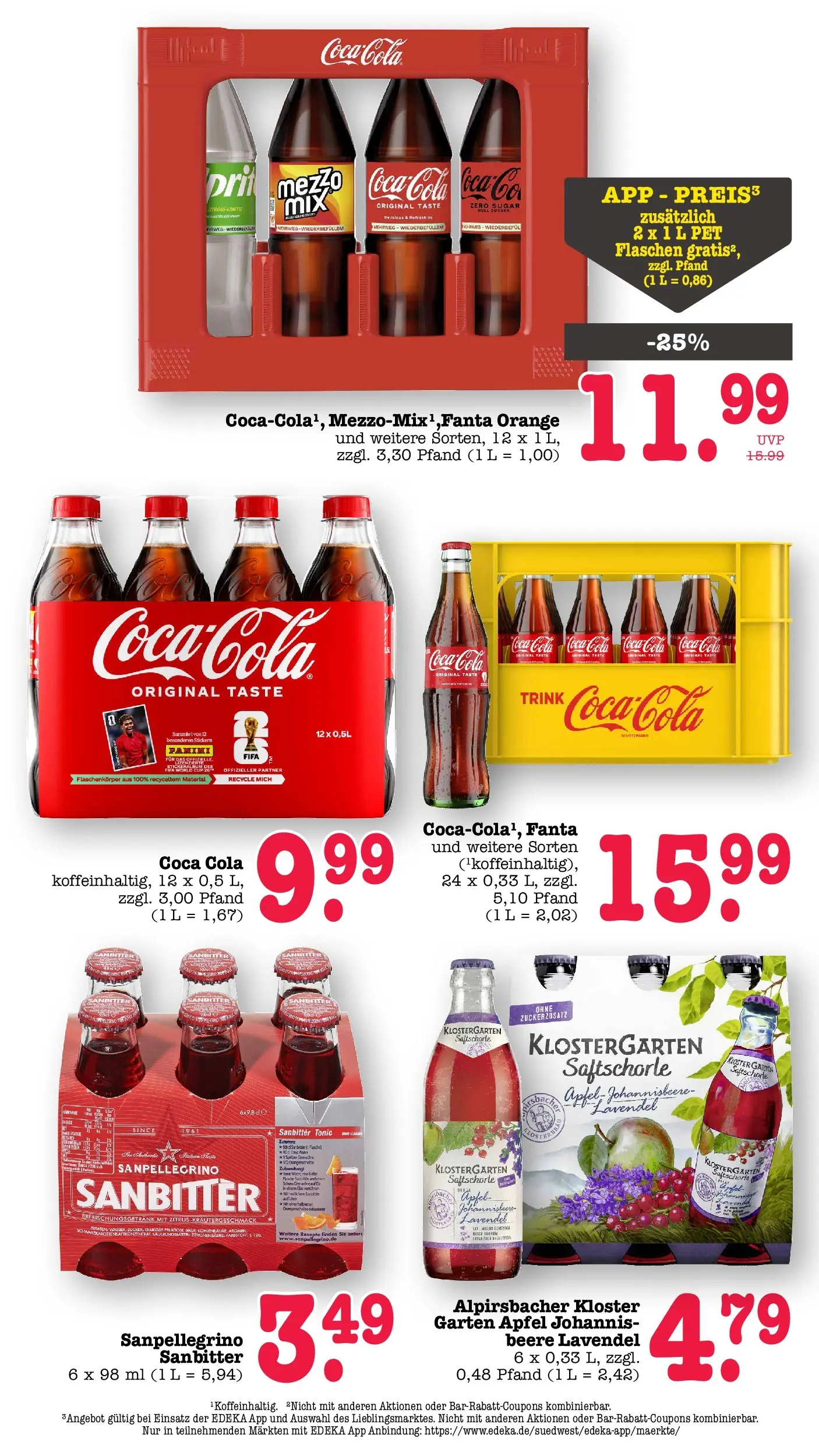 Edeka prospekt Offenbach (ab 08.06.2026) » Angebote Online | Seite: 49 | Produkte: Coca cola, Cola, Apple, Lavendel