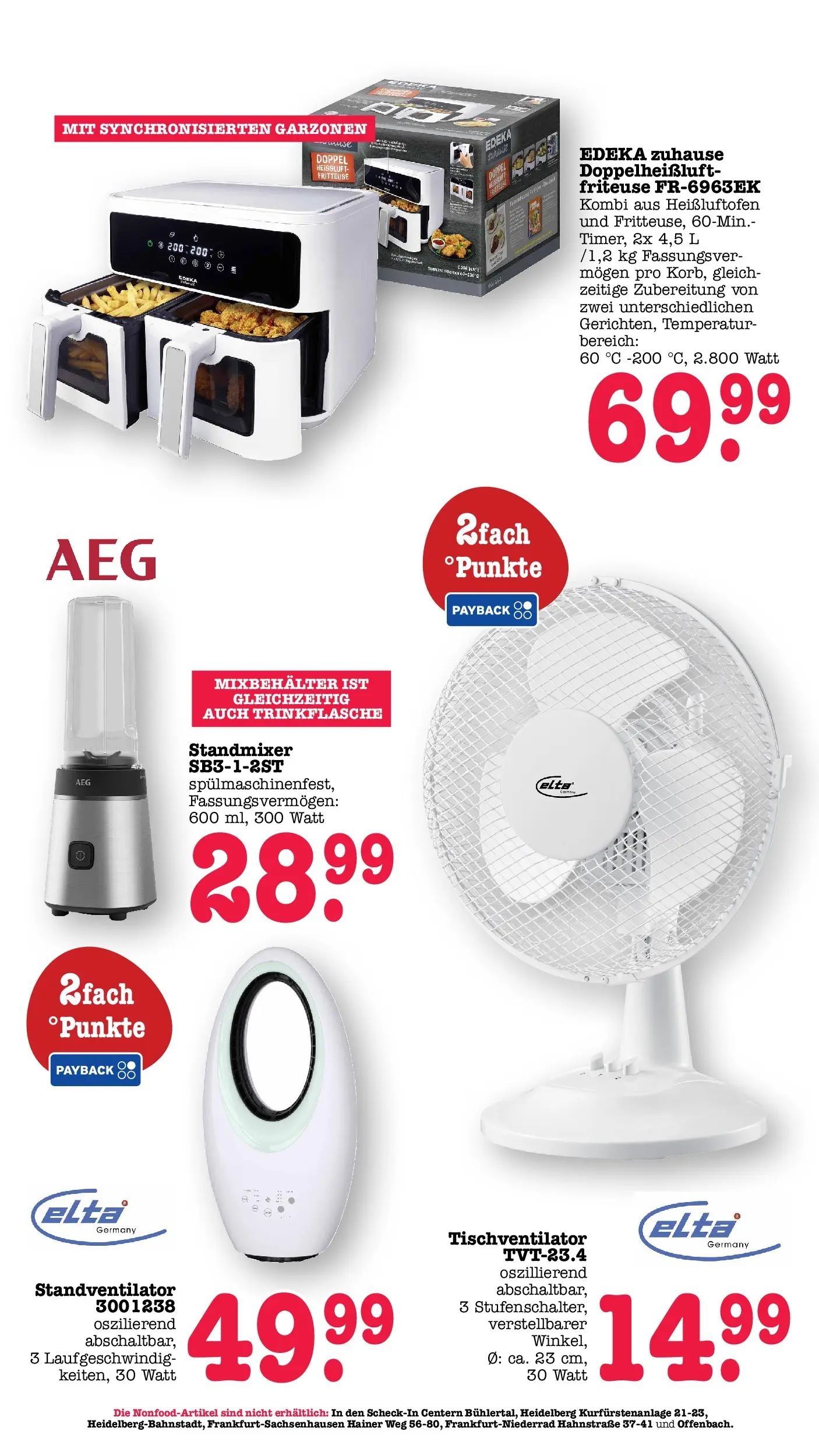 Marktkauf Prospekt Wörth Am Rhein (ab 08.06.2026) » Angebote ab Montag | Seite: 58 | Produkte: AEG, Friteuse, Fritteuse Marktkauf Prospekt Wörth Am Rhein (ab 08.06.2026) » Angebote online | Seite: 58 | Produkte: AEG, Friteuse, Fritteuse