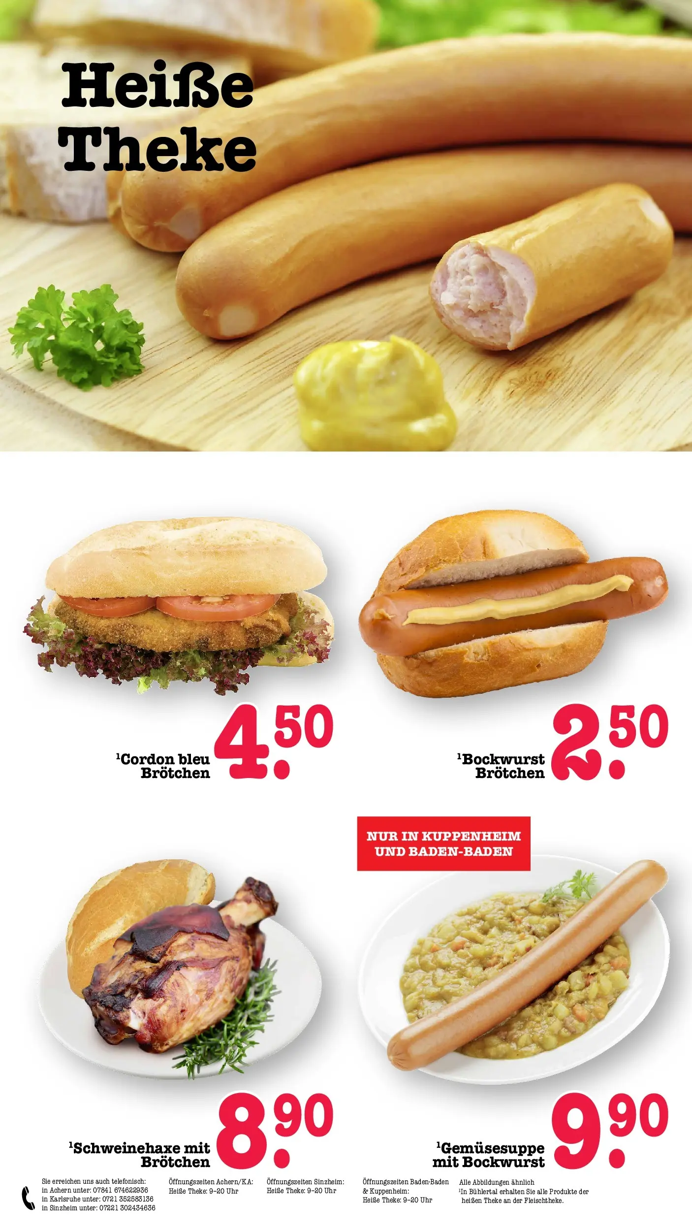 Edeka Prospekt Kuppenheim-Oberndorf (ab 08.06.2026) ยป Angebote Online | Seite: 19 | Produkte: Bockwurst, Theke, Uhr Edeka Prospekt Kuppenheim-Oberndorf (ab 08.06.2026) ยป Angebote Online | Seite: 19 | Produkte: Bockwurst, Theke, Uhr