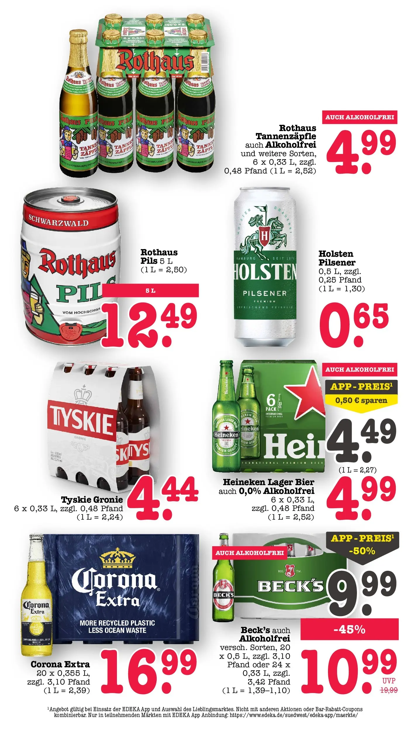 Edeka Prospekt Kuppenheim-Oberndorf (ab 08.06.2026) ยป Angebote Online | Seite: 54 | Produkte: Tyskie, Pils, Holsten, Heineken Edeka Prospekt Kuppenheim-Oberndorf (ab 08.06.2026) ยป Angebote Online | Seite: 54 | Produkte: Tyskie, Pils, Holsten, Heineken
