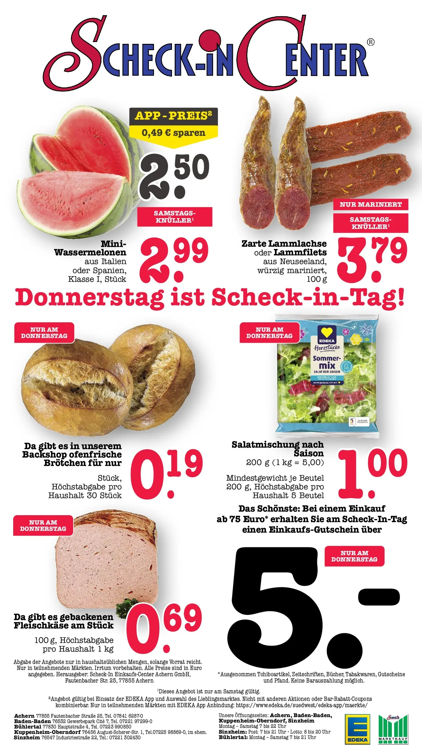 Edeka Prospekt Kuppenheim-Oberndorf (ab 08.06.2026) ยป Angebote Online | Seite: 84 | Produkte: Ofenfrische, Salat, Uhr Edeka Prospekt Kuppenheim-Oberndorf (ab 08.06.2026) ยป Angebote Online | Seite: 84 | Produkte: Ofenfrische, Salat, Uhr