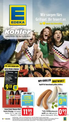 Edeka Prospekt Hohberg-Niederschopfheim ab 08.06.2026 gültig Edeka Prospekt Hohberg-Niederschopfheim ab 08.06.2026 gültig
