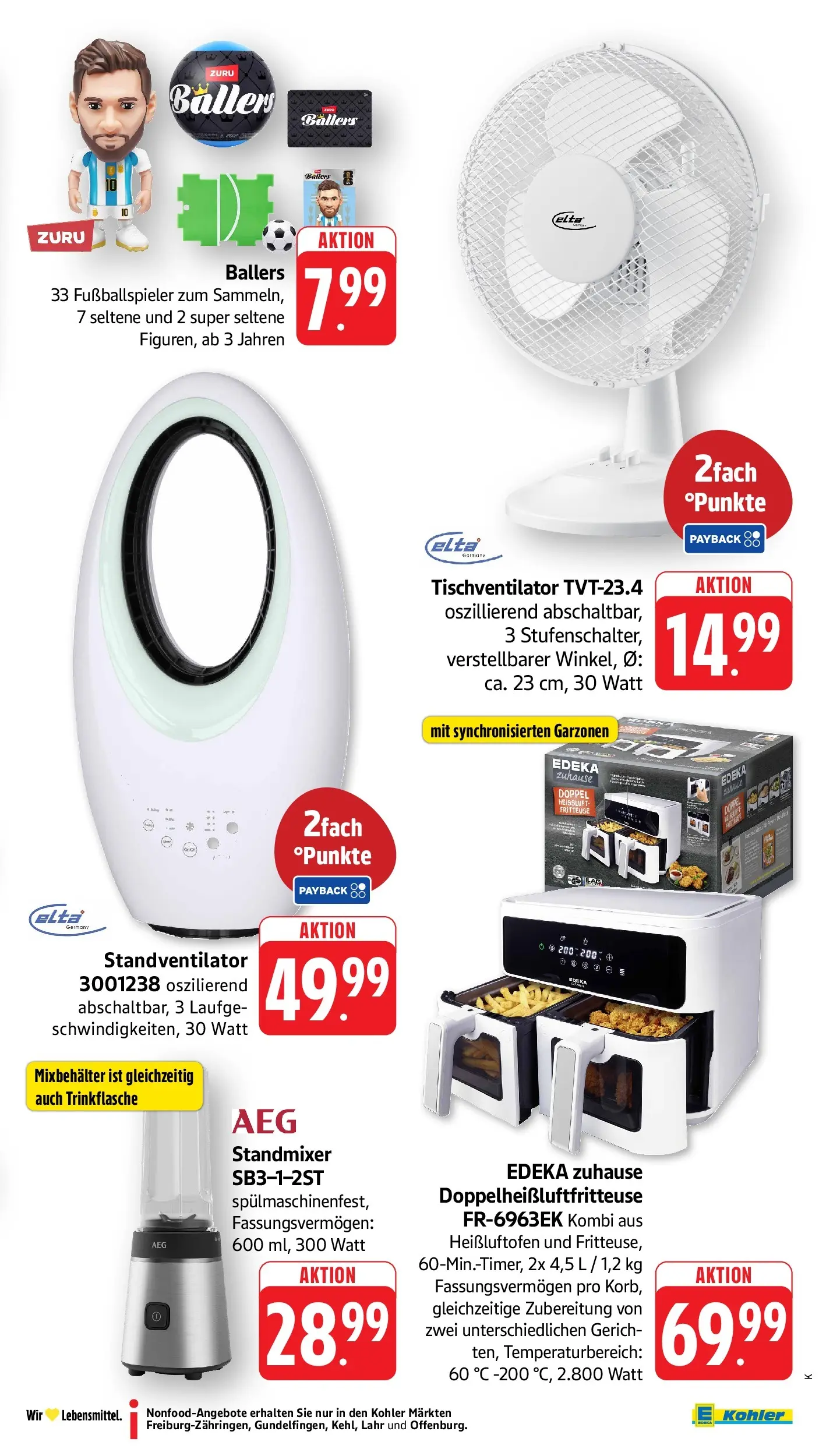 Edeka Prospekt Kehl (ab 08.06.2026) » Angebote Online | Seite: 59 | Produkte: Fritteuse