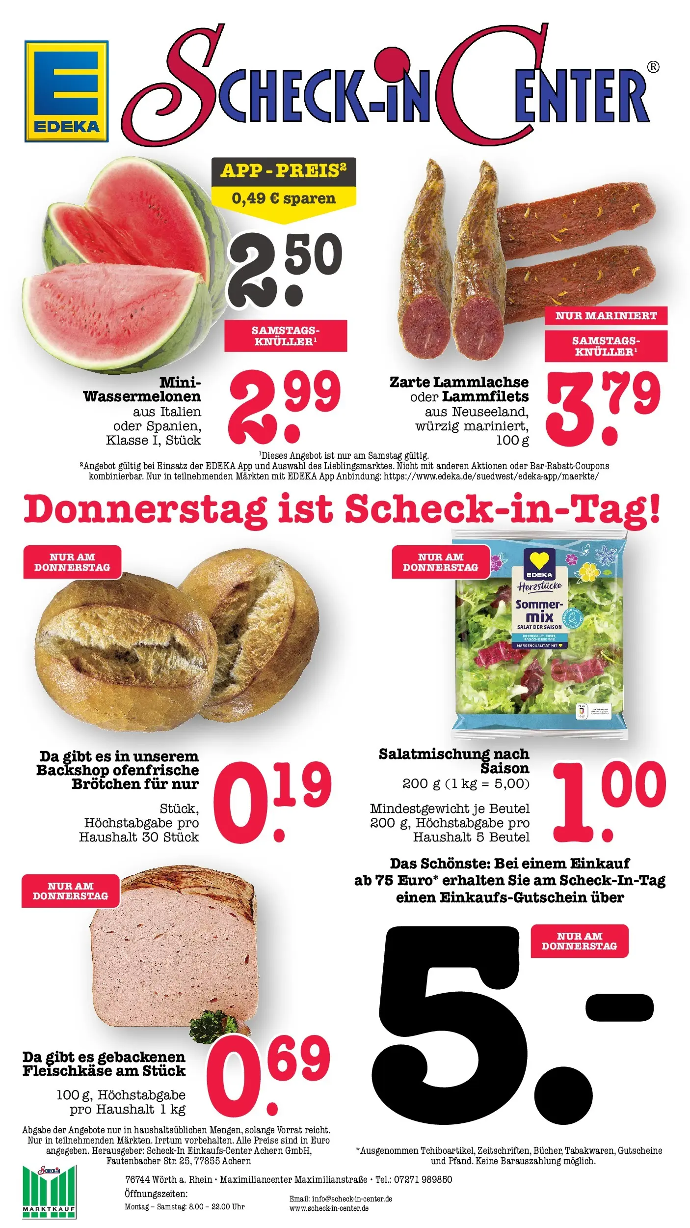 Marktkauf Prospekt Wörth Am Rhein (ab 08.06.2026) » Angebote ab Montag | Seite: 72 | Produkte: Ofenfrische, Salat, Uhr Marktkauf Prospekt Wörth Am Rhein (ab 08.06.2026) » Angebote online | Seite: 72 | Produkte: Ofenfrische, Salat, Uhr