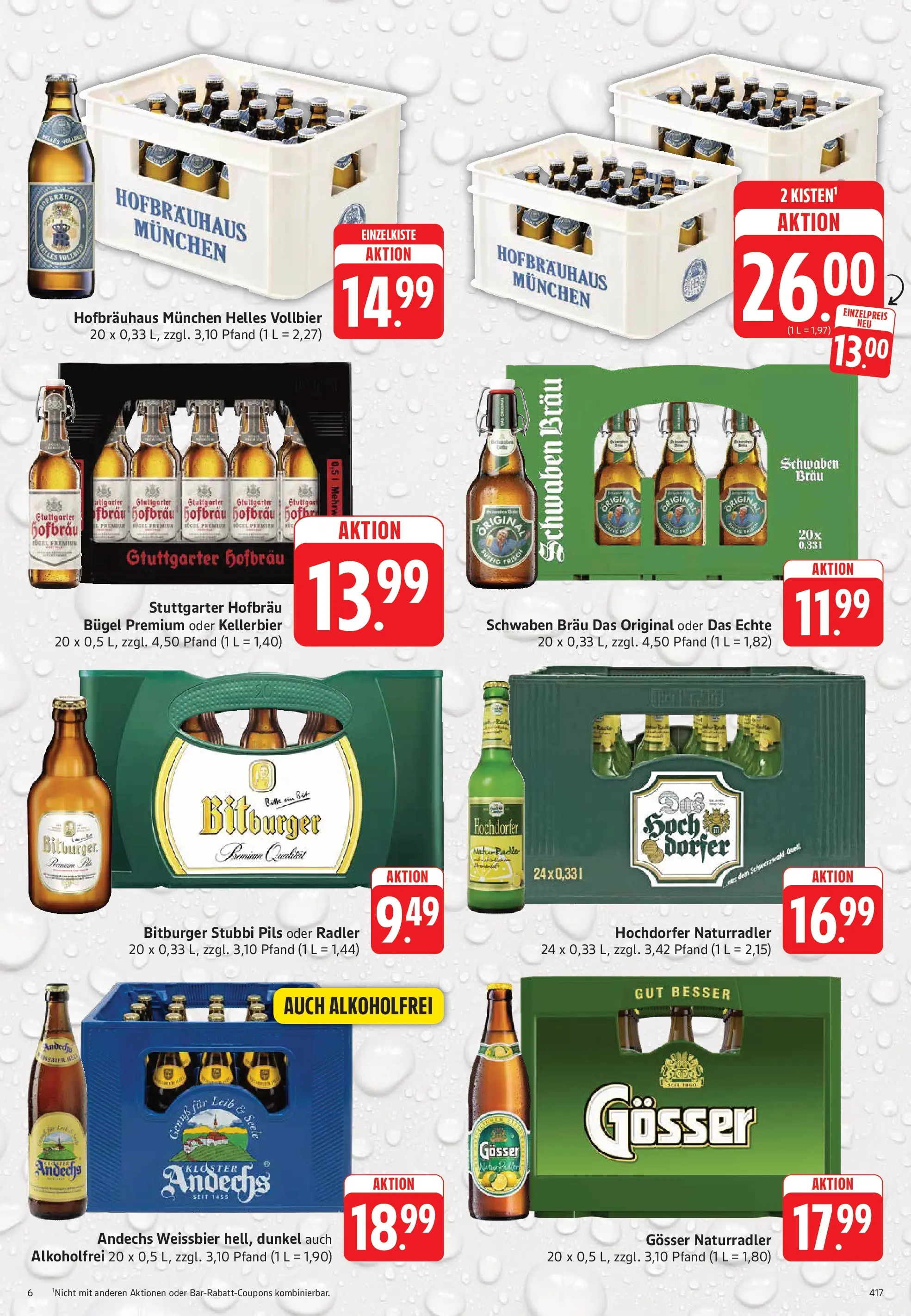 Trinkgut Prospekt Pforzheim (ab 08.06.2026) » Angebote online | Seite: 6 | Produkte: Bitburger, Weißbier, Pils, Radler