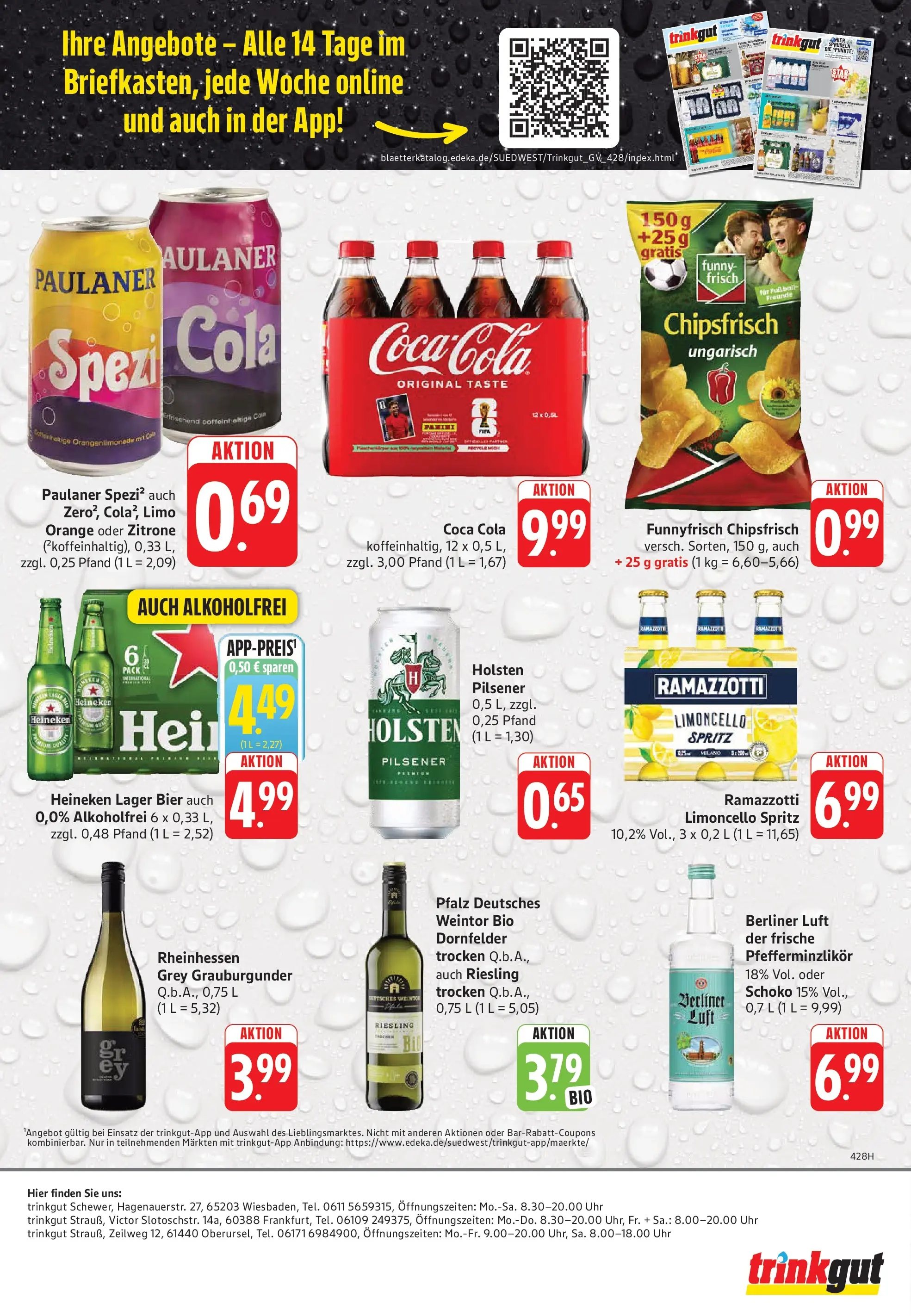 Trinkgut Prospekt Oberursel (ab 08.06.2026) » Angebote online | Seite: 8 | Produkte: Coca cola, Heineken, Zitrone, Paulaner