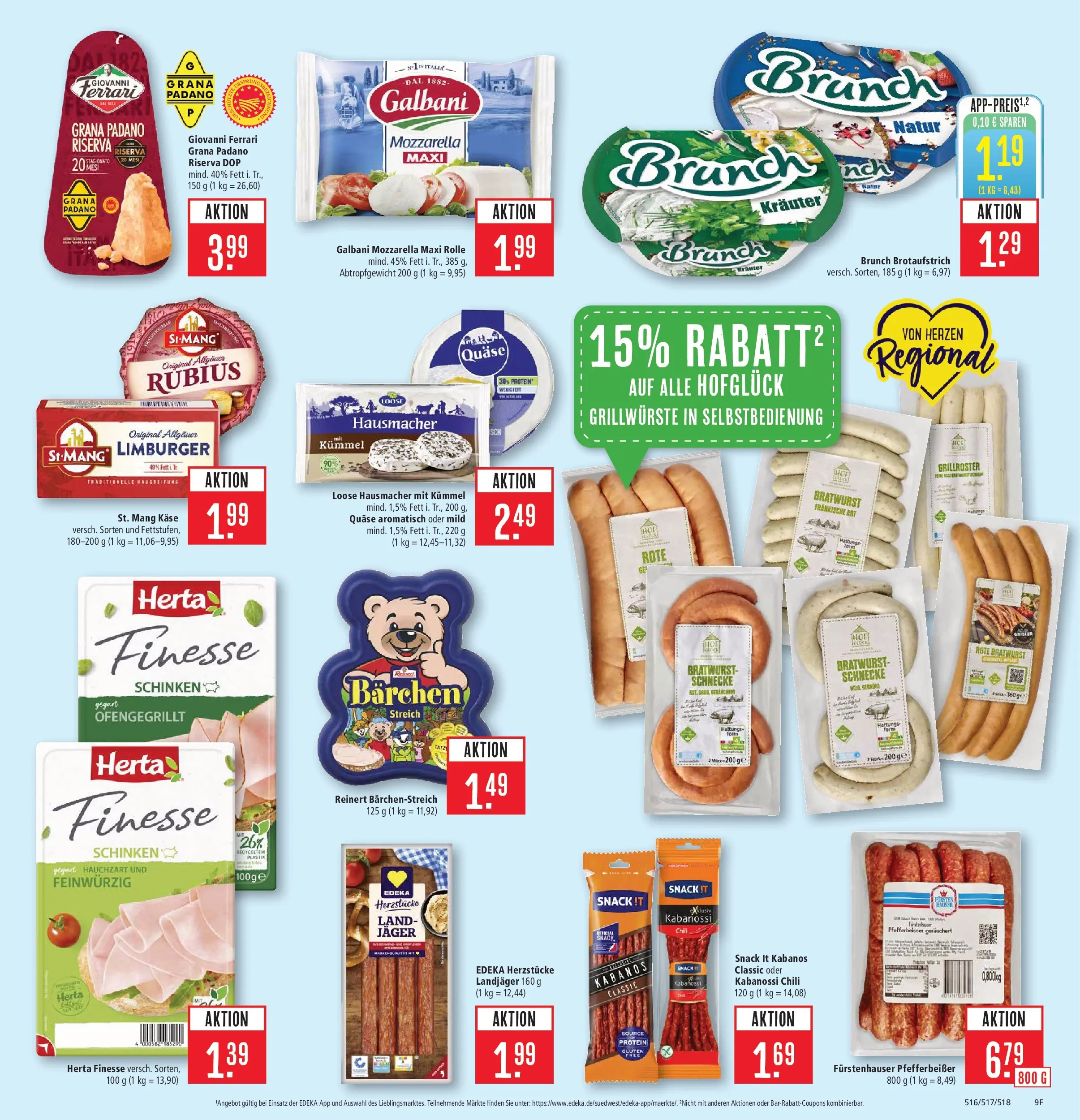 Marktkauf Prospekt Senden (ab 08.06.2026) » Angebote online | Seite: 13 | Produkte: Käse, Mozzarella, Chili, Herta finesse