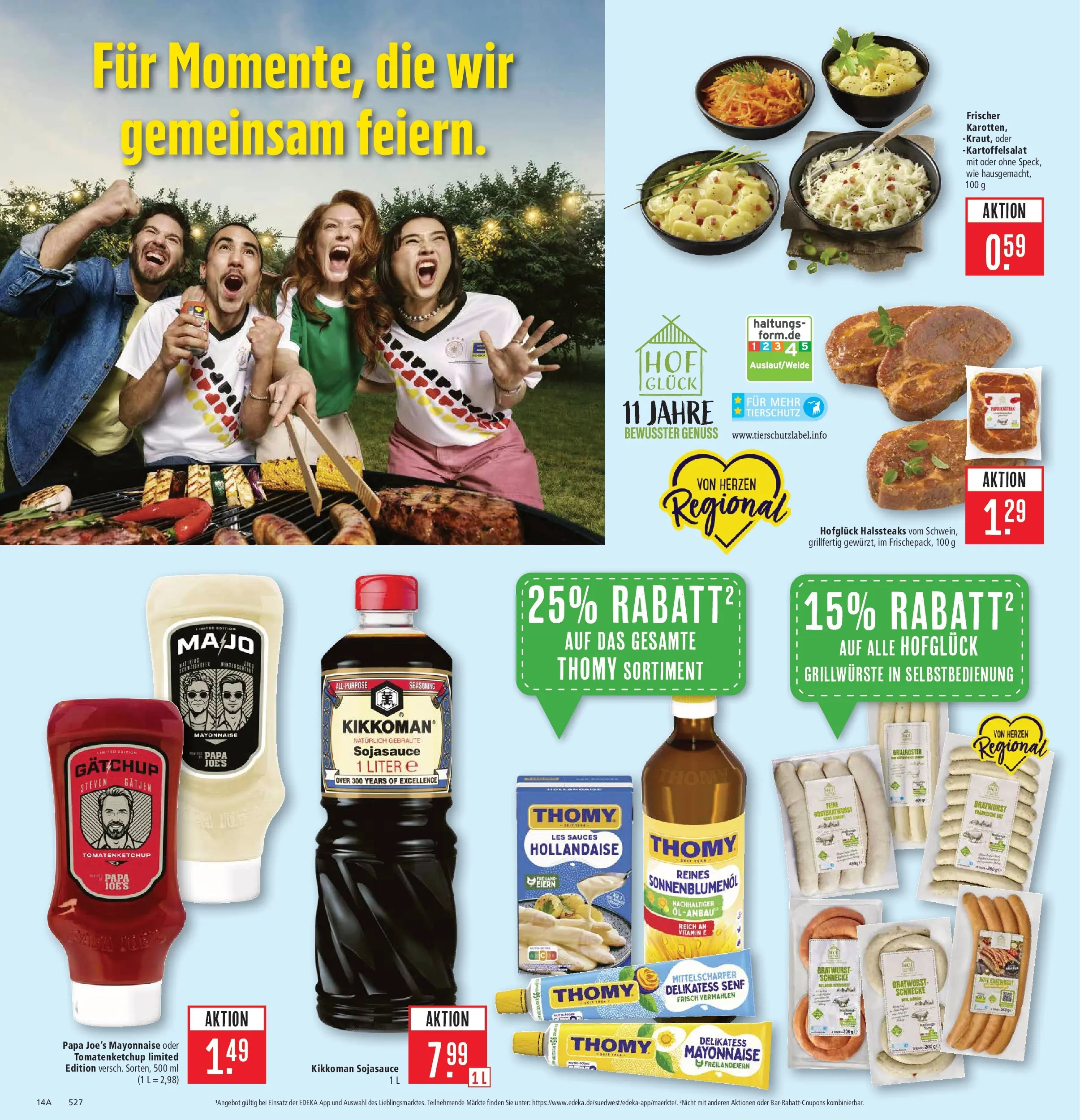Marktkauf Prospekt Aschaffenburg (ab 08.06.2026) » Angebote online | Seite: 20 | Produkte: Bratwurst, Mayonnaise