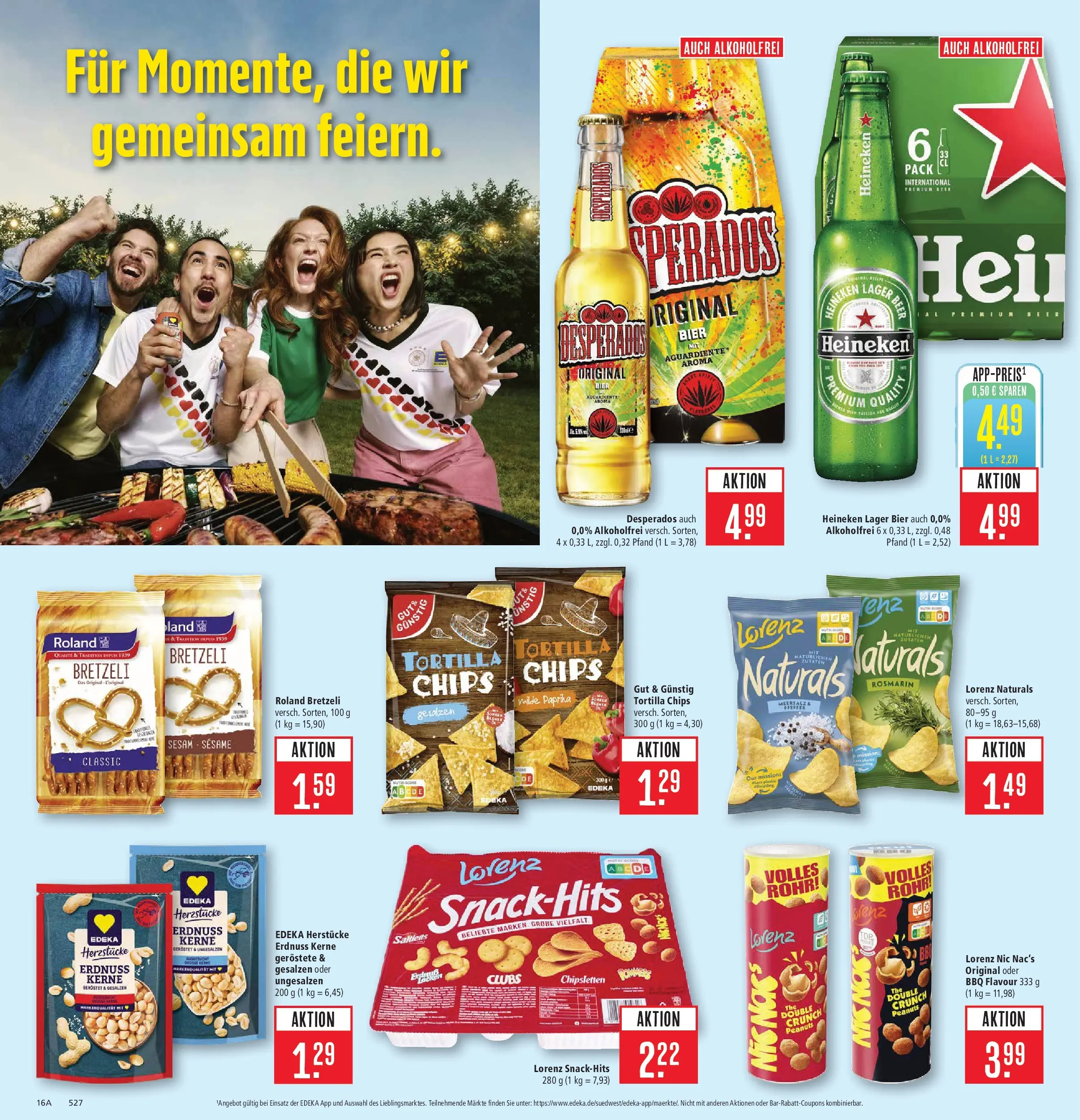 Marktkauf Prospekt Aschaffenburg (ab 08.06.2026) » Angebote online | Seite: 22 | Produkte: Bier, Heineken, Desperados, Chips