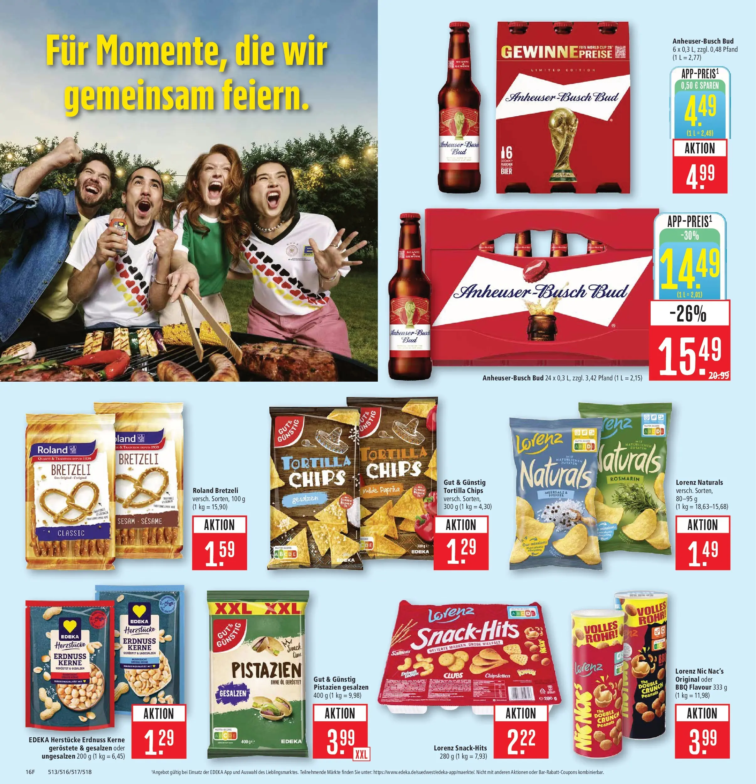 Marktkauf Prospekt Weil Am Rhein (ab 08.06.2026) » Angebote online | Seite: 22 | Produkte: Öl, Bier, Pistazien, Paprika