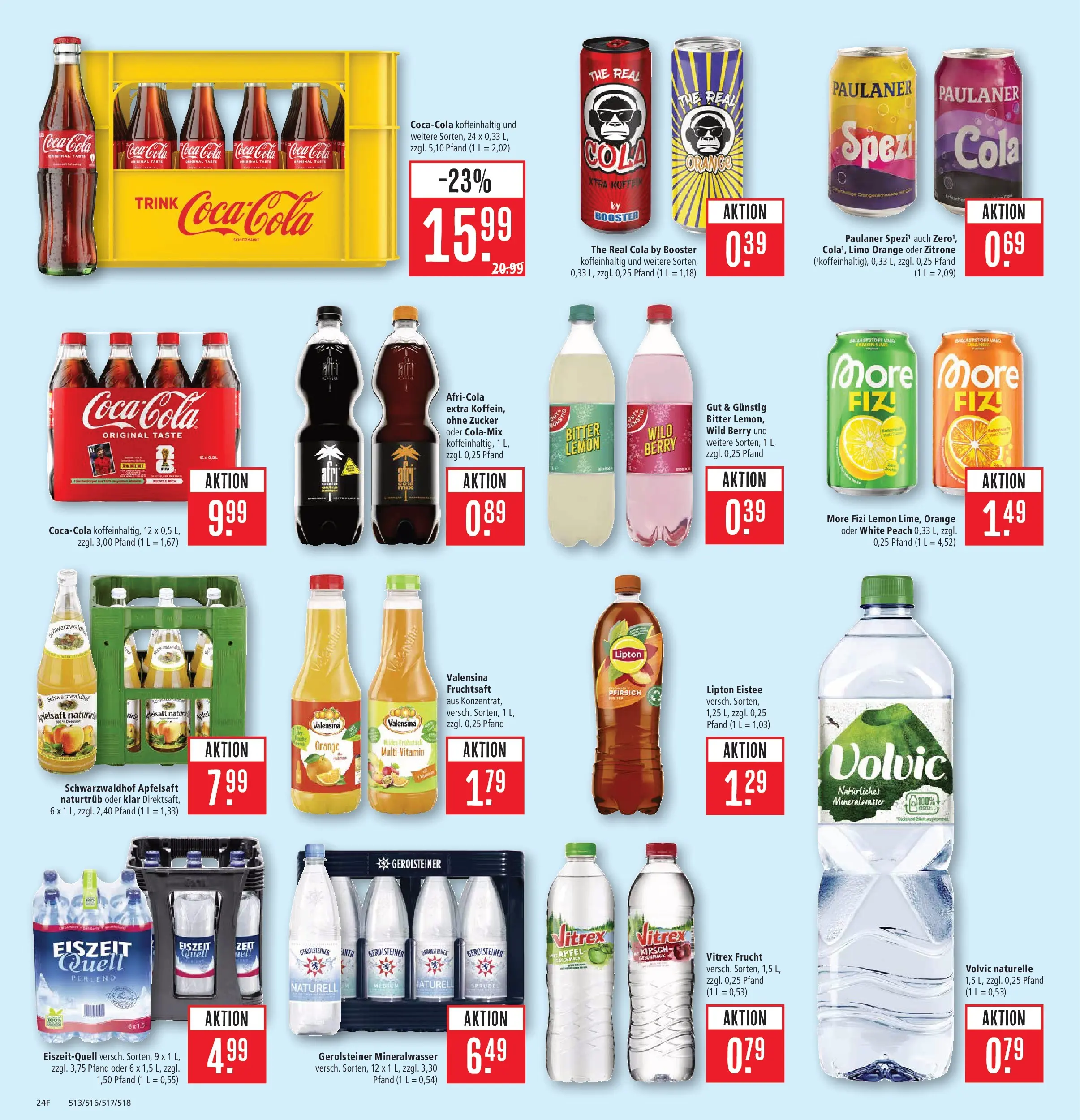 Marktkauf Prospekt Weil Am Rhein (ab 08.06.2026) » Angebote online | Seite: 32 | Produkte: Mineralwasser, Zucker, Fruchtsaft, Paulaner