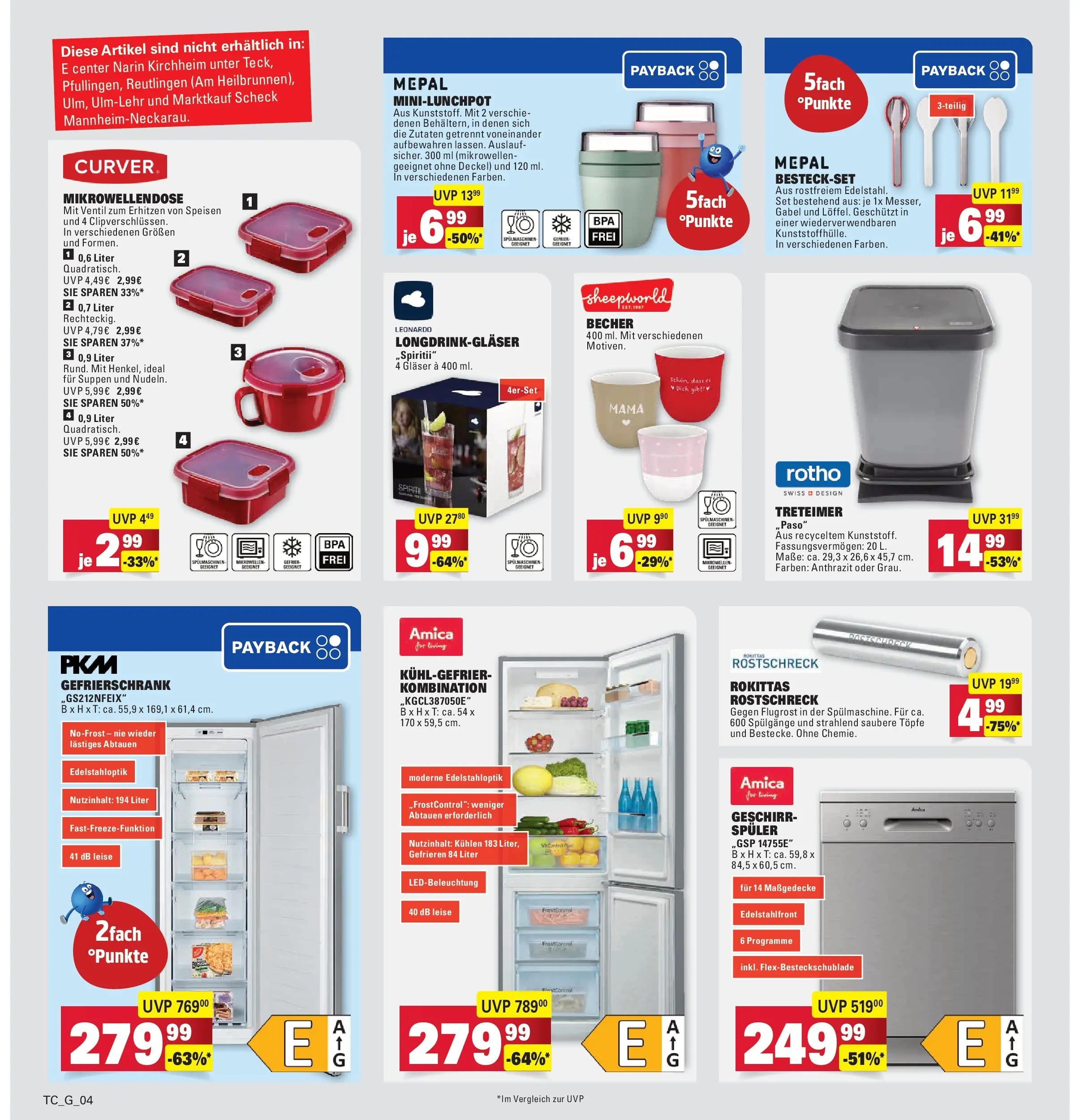 Marktkauf Prospekt Weil Am Rhein (ab 08.06.2026) » Angebote online | Seite: 40 | Produkte: Gefrierschrank