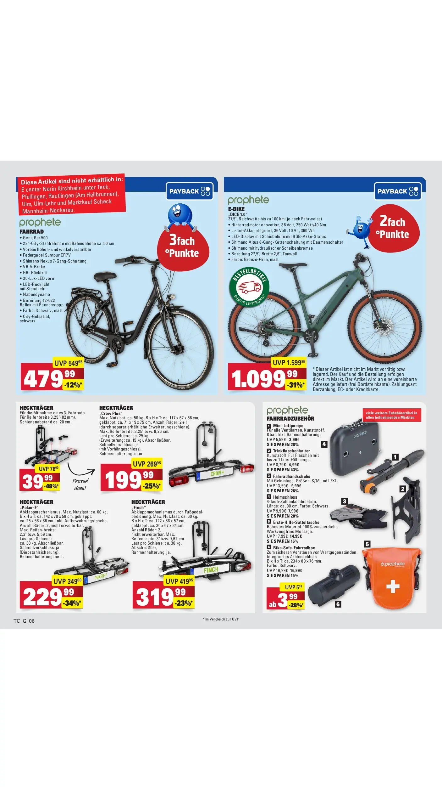 Edeka Prospekt Sinzheim (ab 08.06.2026) » Angebote Online | Seite: 95 | Produkte: Luftpumpe