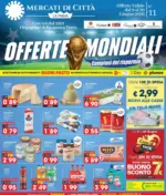 Mercati di Citt&agrave; Offerte mondiali - al 20.06.2026