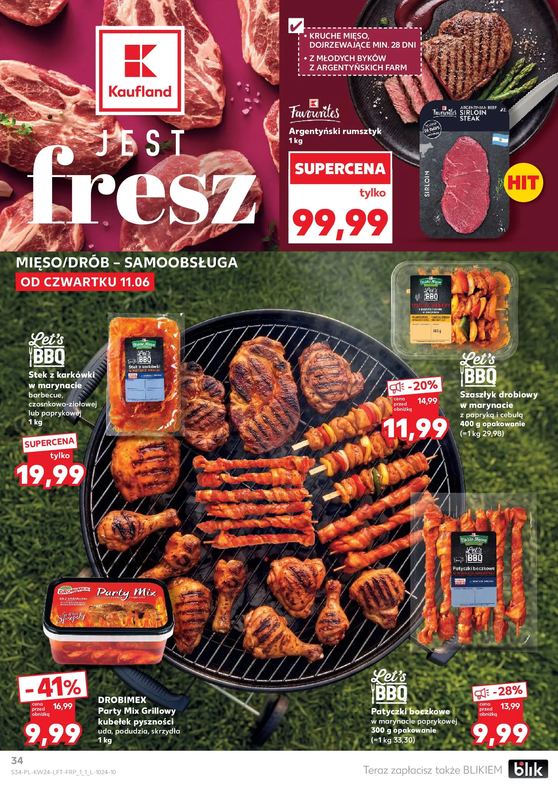 Kaufland gazetka od 11.06.2026 - od jutra PDF | Strona: 34 | Produkty: Papryka