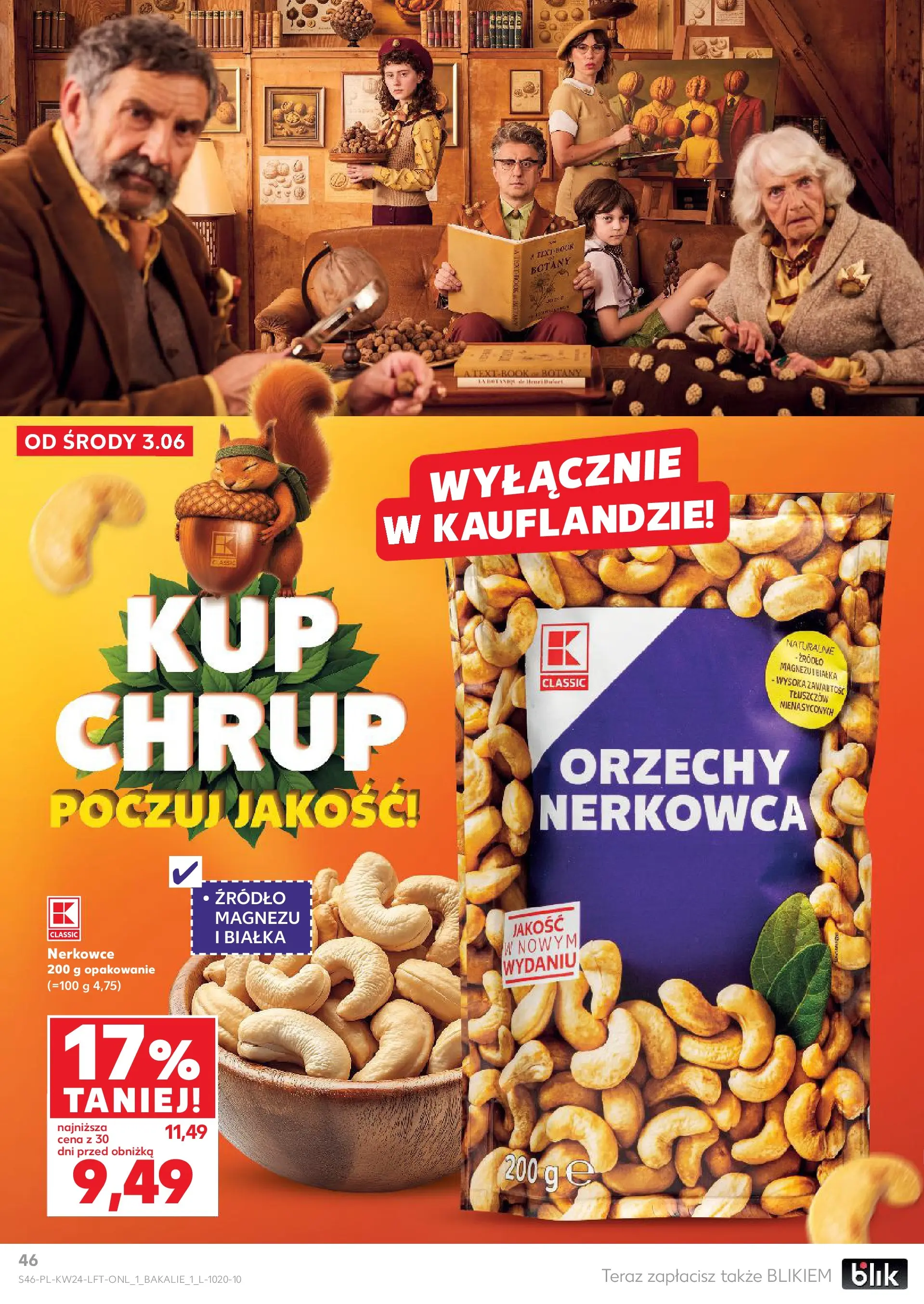 Kaufland gazetka od 11.06.2026 - od jutra PDF | Strona: 46 | Produkty: Orzechy