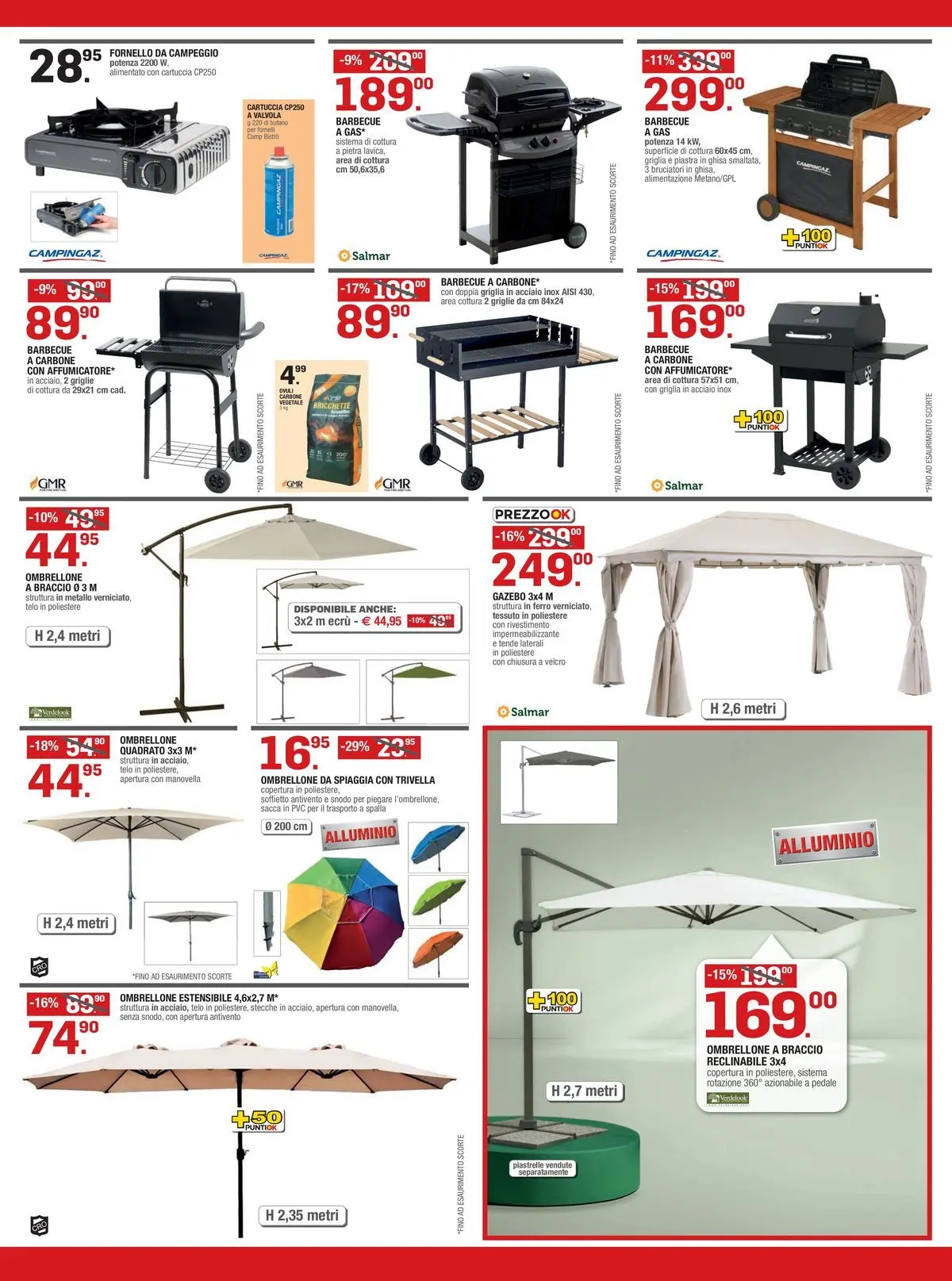 Nuovo Brico OK - LA GRANDE FRESCHEZZA dal 11/06/2026 > offerte anteprima 🛍️ | Pagina: 3 | Prodotti: Gazebo, Piastrelle, Alluminio, Fornello