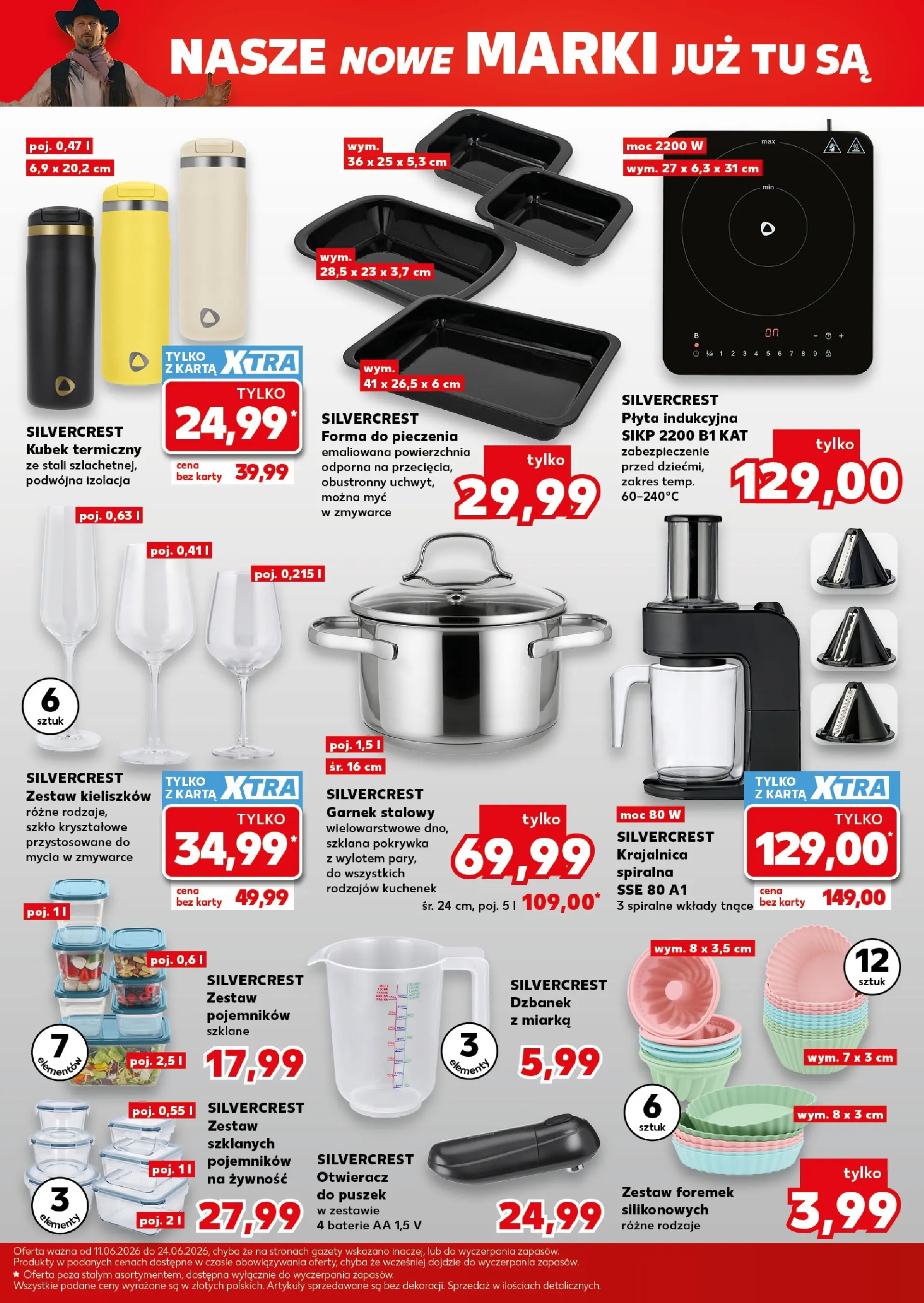 Kaufland gazetka - Non food od 11.06.2026 - od jutra PDF | Strona: 9 | Produkty: Karta, Płyta indukcyjna, Dzbanek, Krajalnica