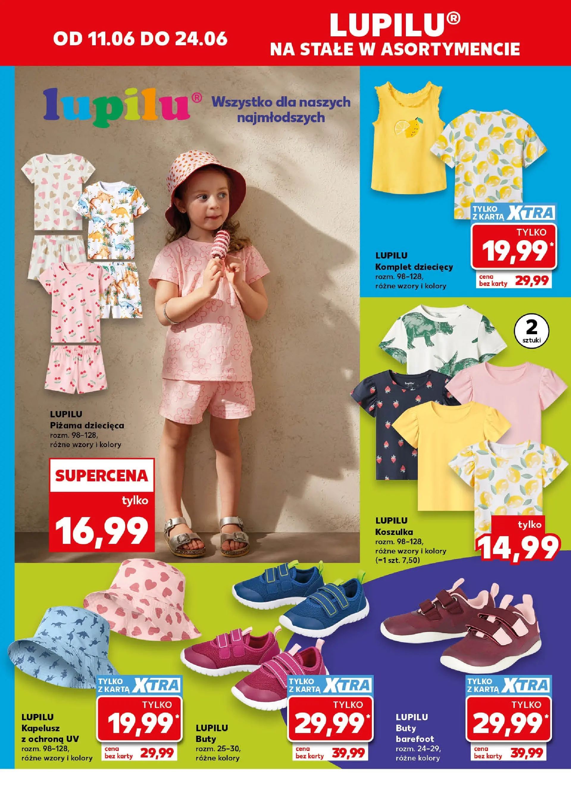 Kaufland gazetka - Non food od 11.06.2026 - od jutra PDF | Strona: 14 | Produkty: Karta, Piżama, Buty, Kapelusz