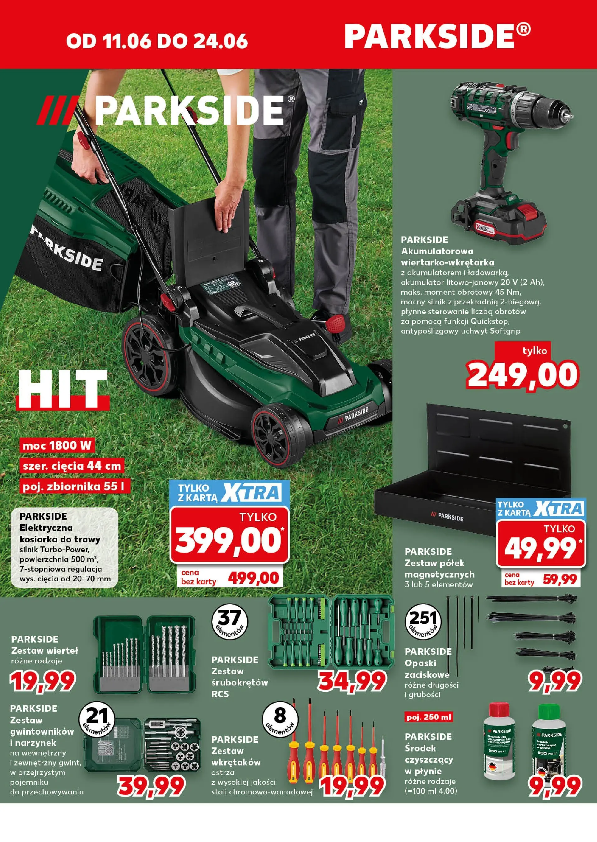 Kaufland gazetka - Non food od 11.06.2026 - od jutra PDF | Strona: 16 | Produkty: Karta, Trawy, Kosiarka