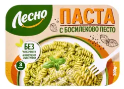 ЛЕСНО Паста с босилеково песто