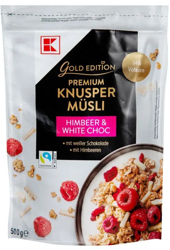 K-GOLD EDITION Крънч мюсли Premium различни видове